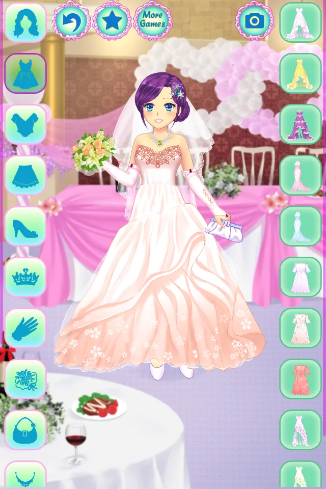 Anime Wedding Dress Up | Indus Appstore | Screenshot