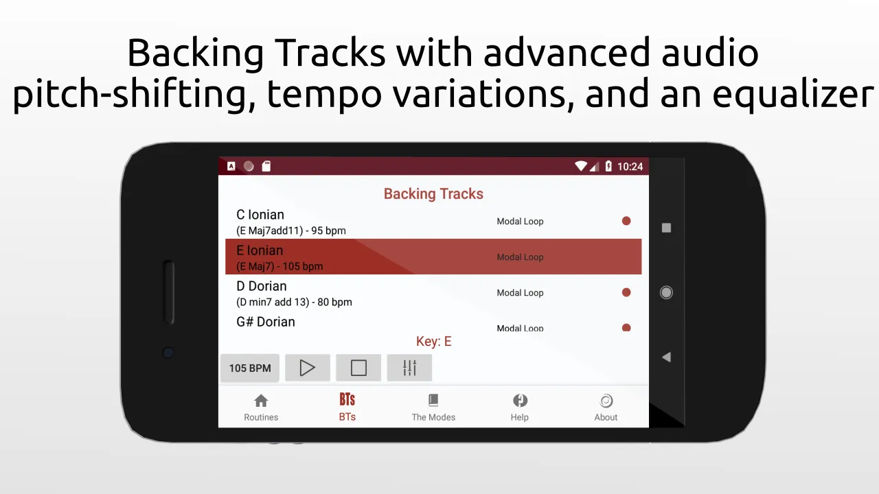 iGuitar Major Scale Modes Lite | Indus Appstore | Screenshot