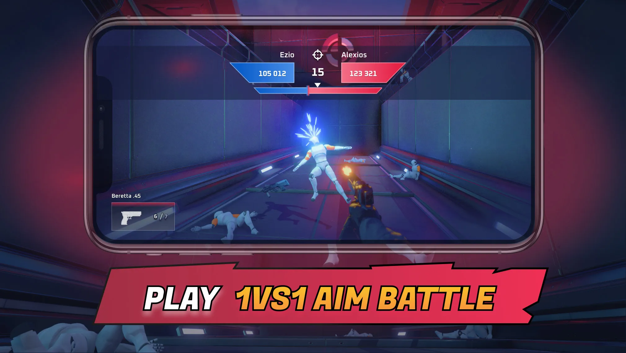 3D Aim Trainer - FPS Practice | Indus Appstore | Screenshot