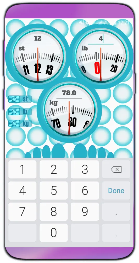 Body Weight Unit Converter | Indus Appstore | Screenshot