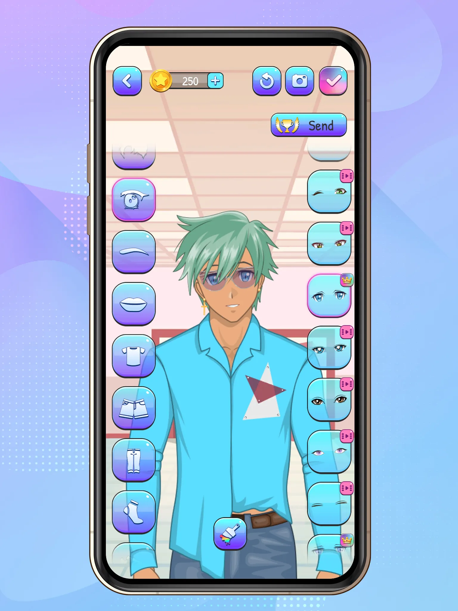 Anime Boys Dress Up Games | Indus Appstore | Screenshot