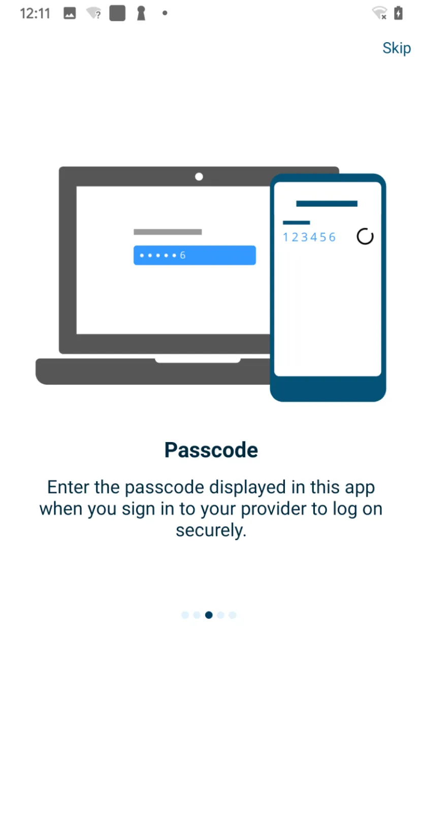 NCP Authenticator | Indus Appstore | Screenshot