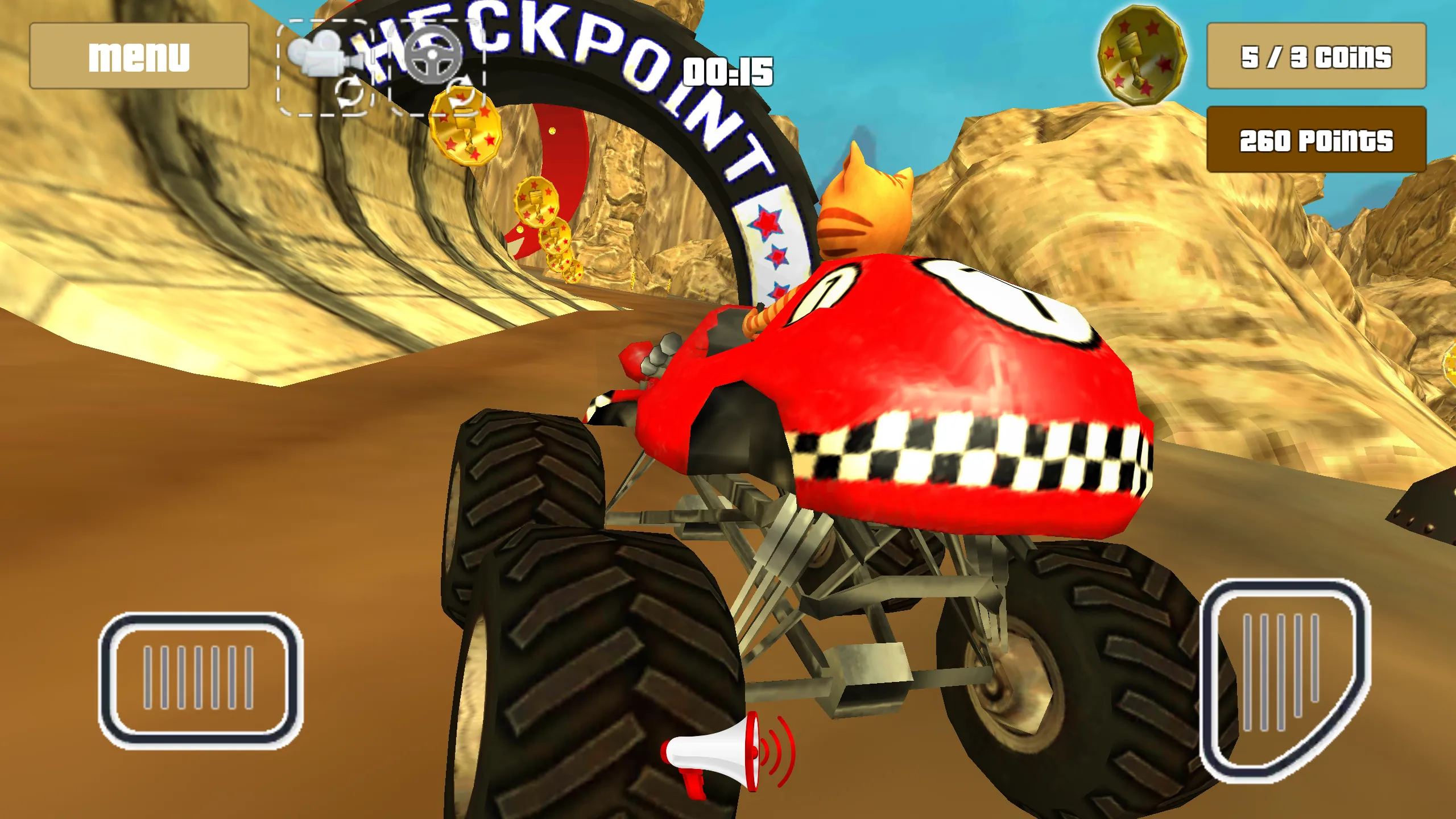 Cat Race Car Extreme Driving | Indus Appstore | Screenshot