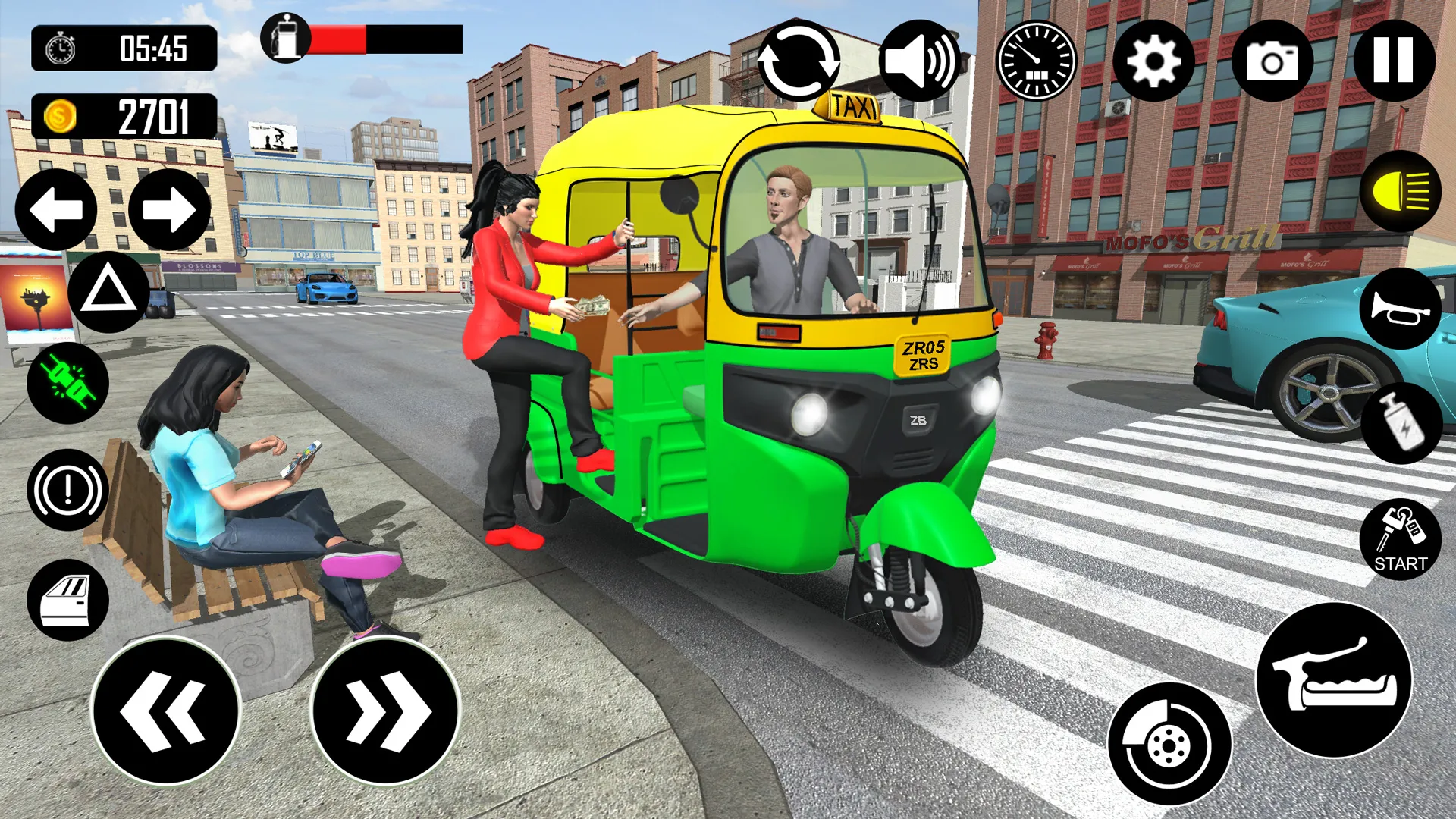 Tuk Tuk Rickshaw Games Taxi 3D | Indus Appstore | Screenshot