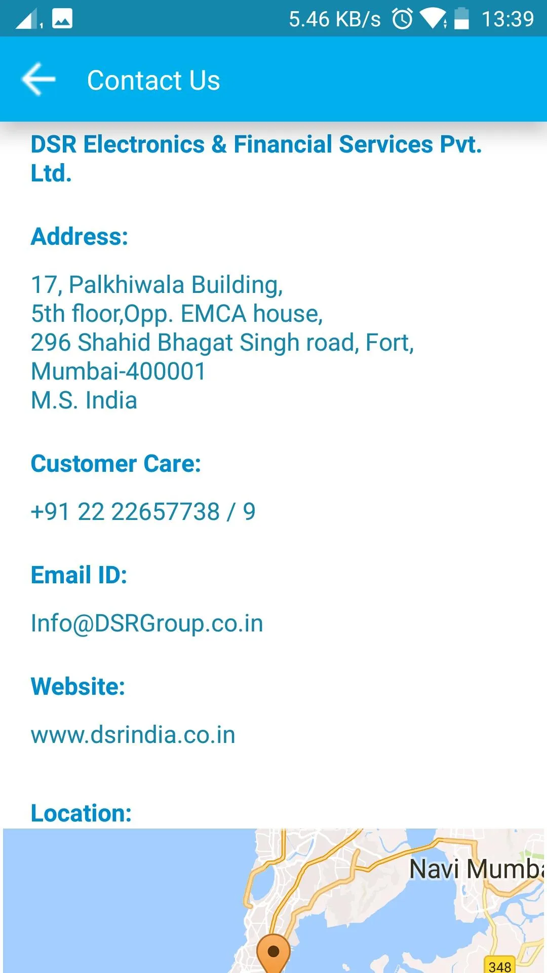 DSR India I.B.D. App. 14 | Indus Appstore | Screenshot