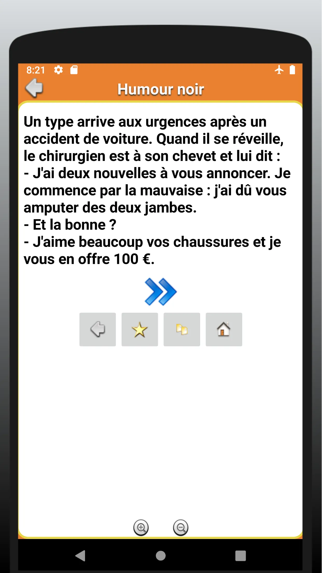 Blagues Drôles | Indus Appstore | Screenshot