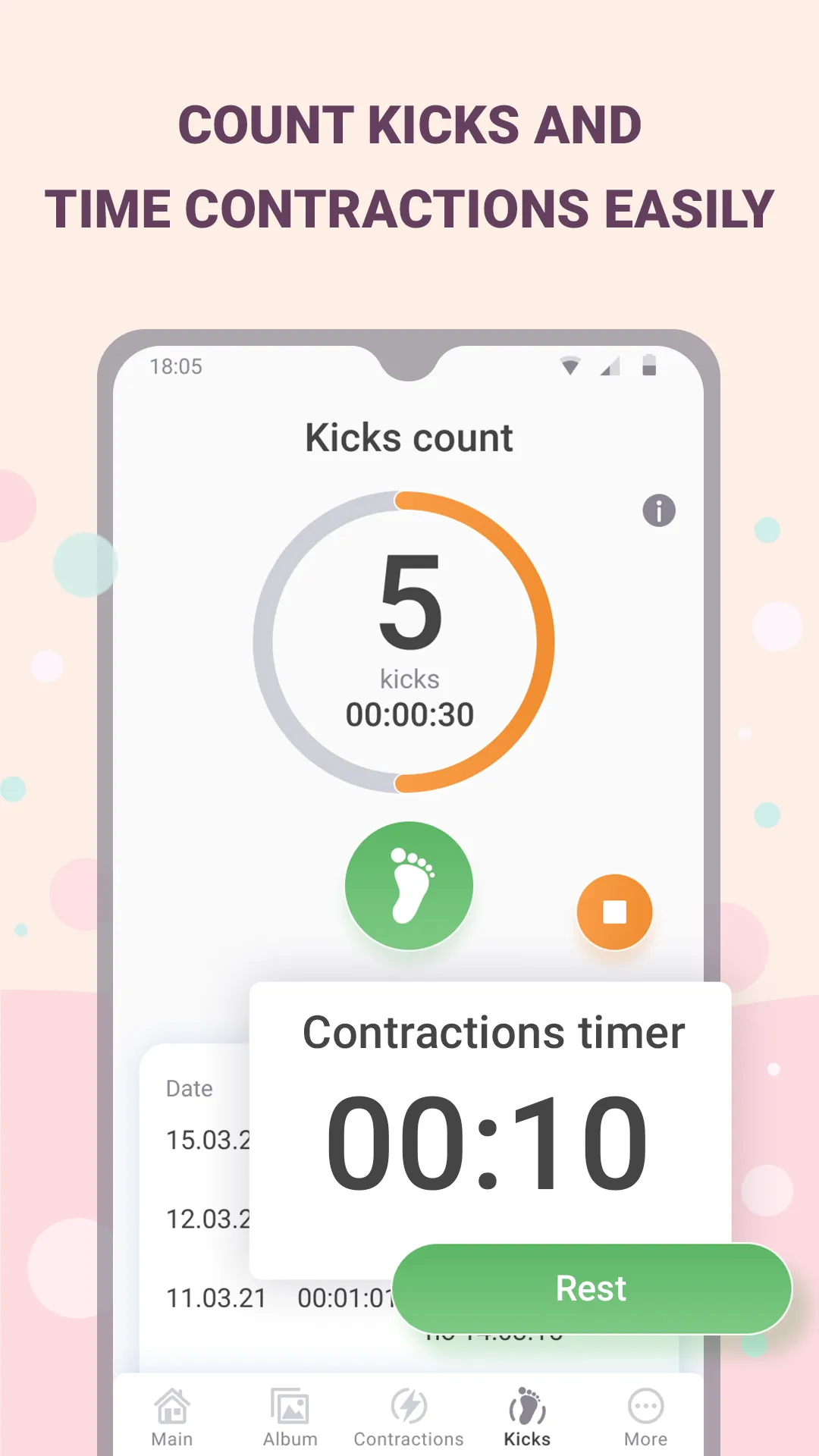 Pregnancy tracker week by week | Indus Appstore | Screenshot