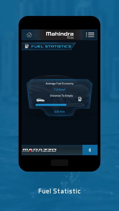 MAHINDRA BLUESENSE APP MARAZZO | Indus Appstore | Screenshot