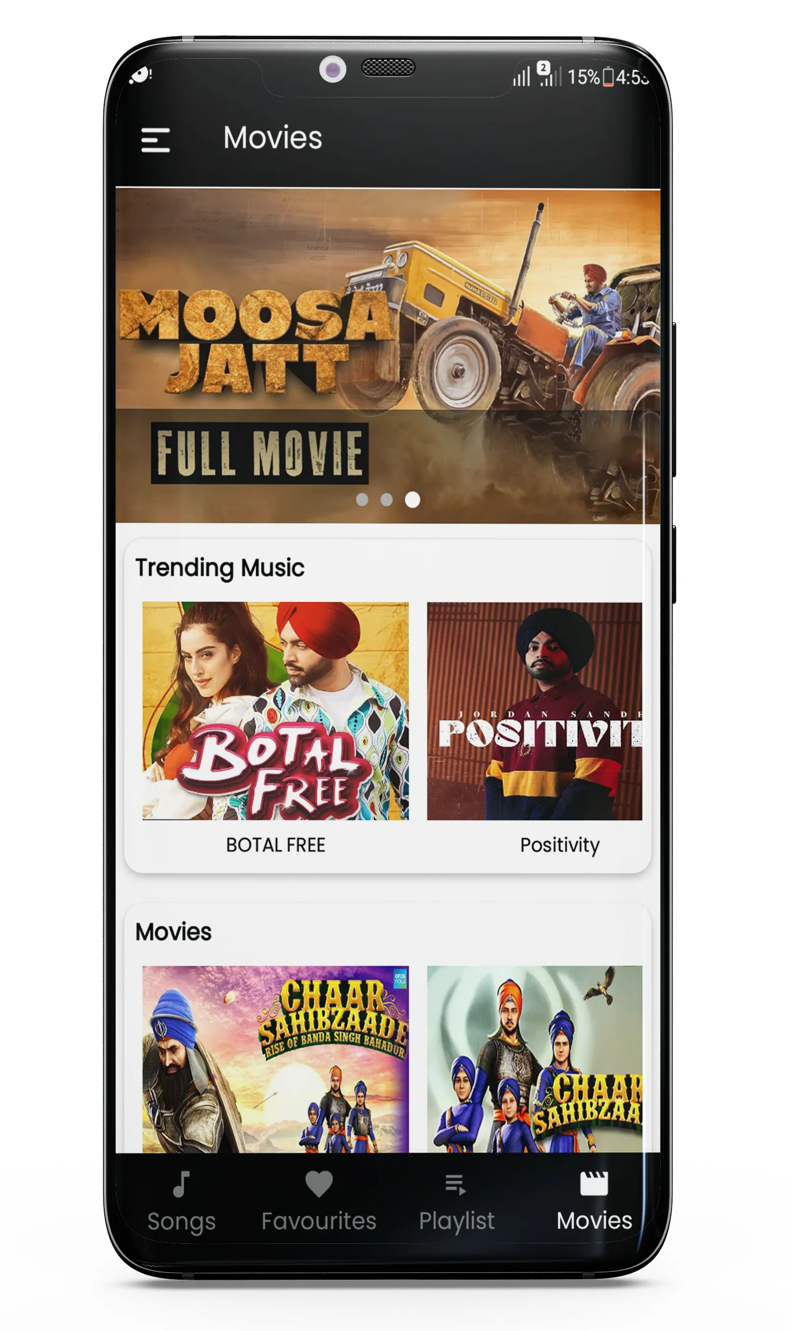 MooseWala Tracks | Indus Appstore | Screenshot