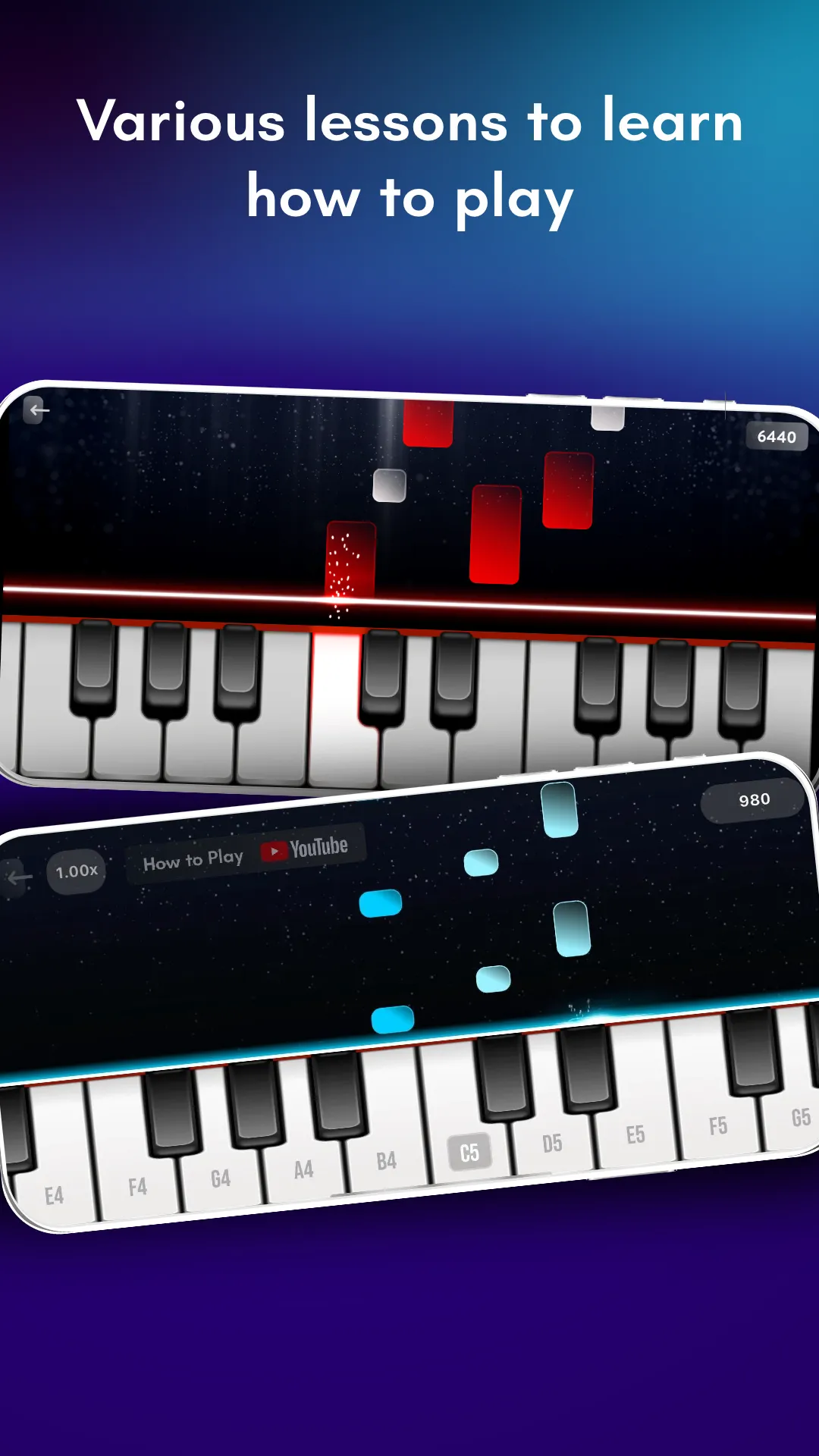 Real Piano electronic keyboard | Indus Appstore | Screenshot