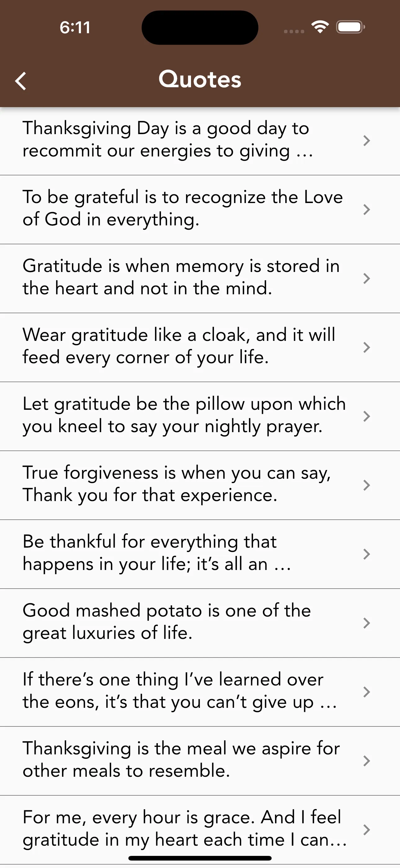 ThanksGiving Quotes & Messages | Indus Appstore | Screenshot