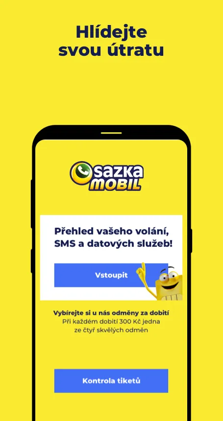 Mobilní operátor SAZKAmobil | Indus Appstore | Screenshot