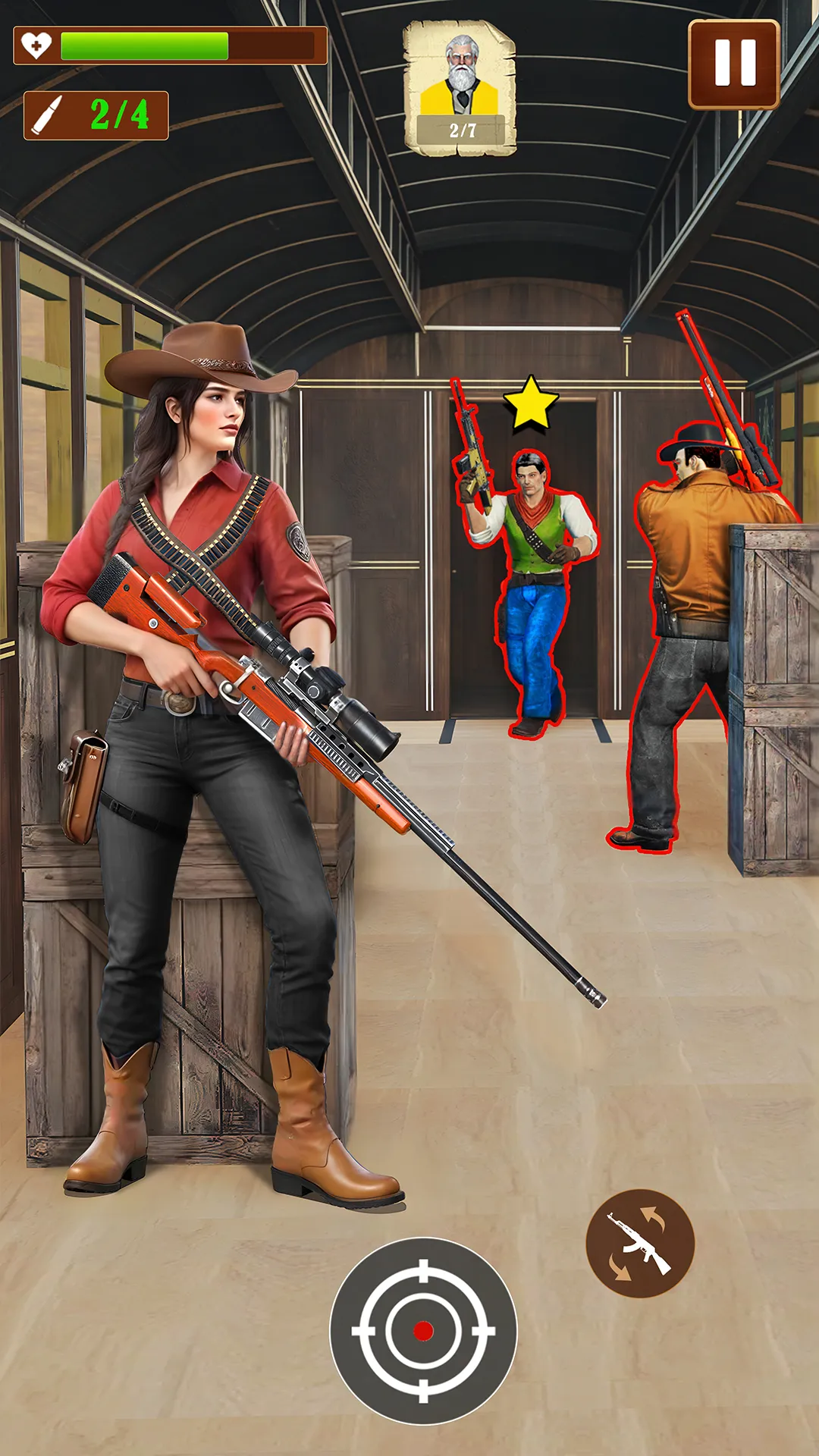 Western Survival Shooting Game | Indus Appstore | Screenshot