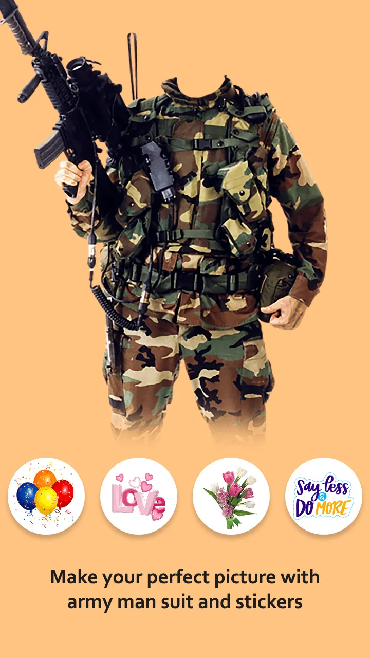 Army Man Photo Editor | Indus Appstore | Screenshot