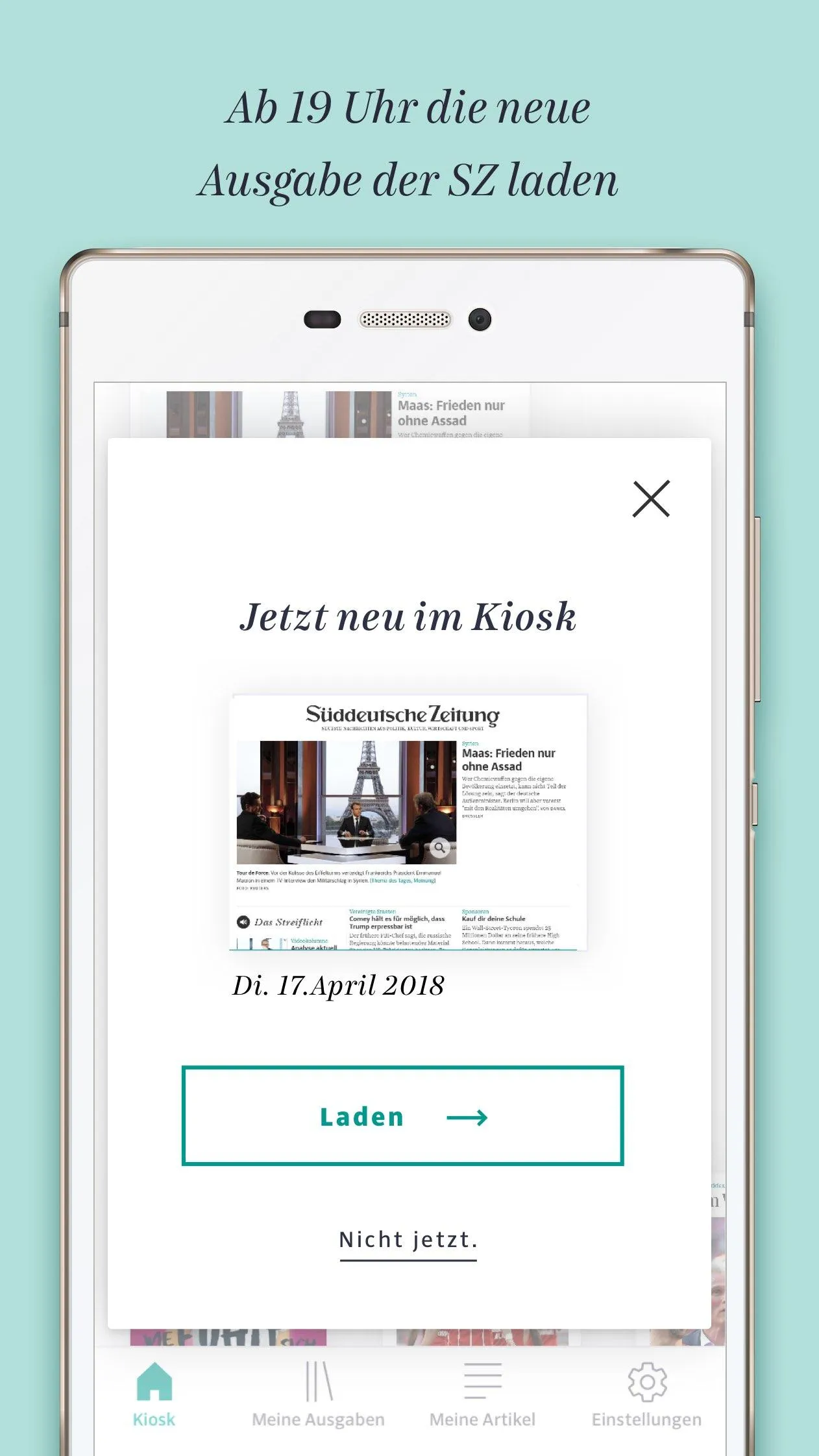 Süddeutsche Zeitung | Indus Appstore | Screenshot