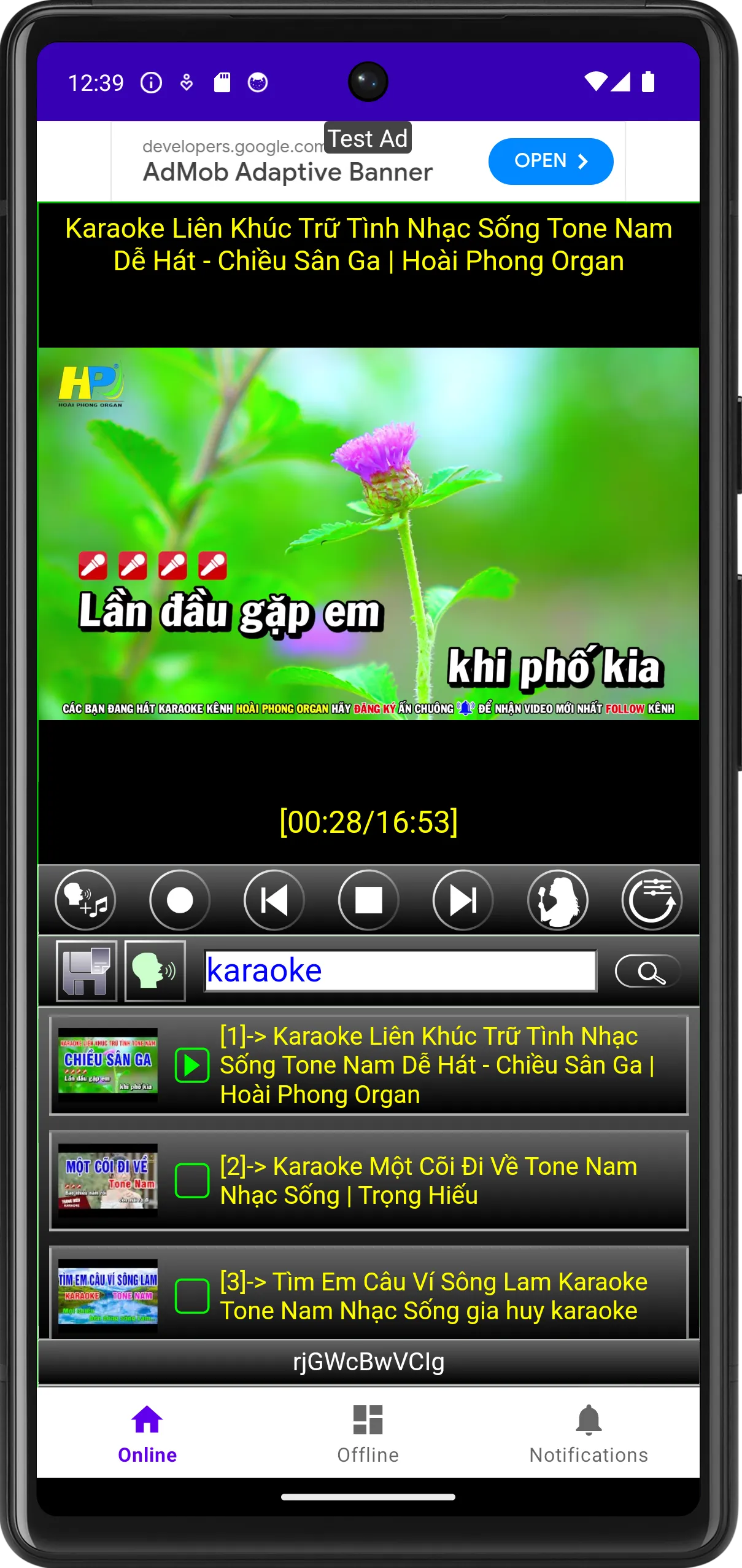 Karaoke Player | Indus Appstore | Screenshot