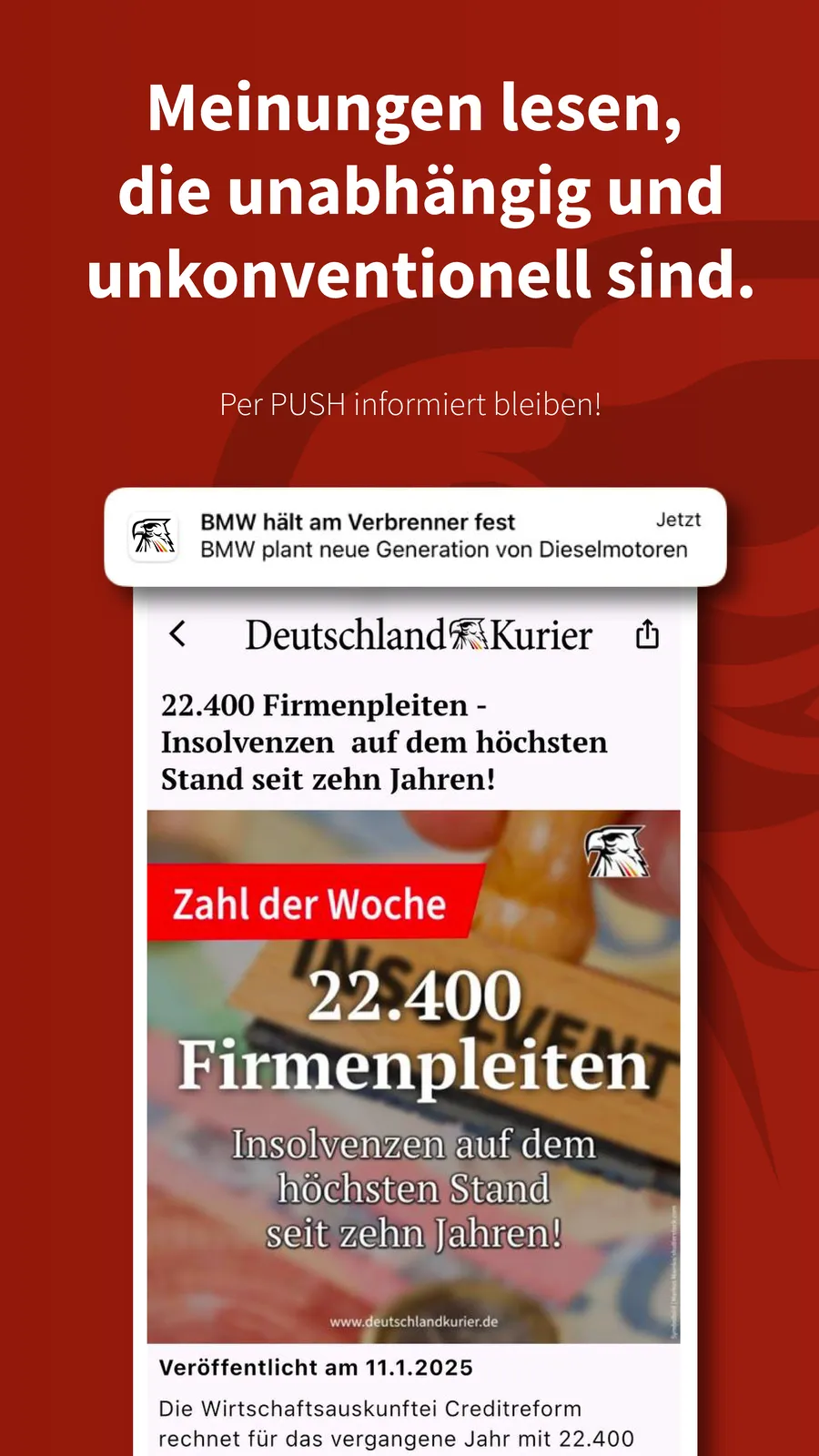 Deutschland-Kurier | Indus Appstore | Screenshot