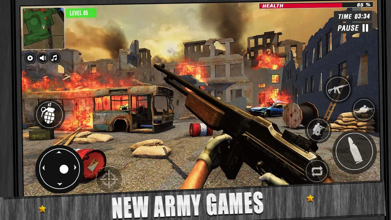 US Shooters: WW2 War Gun Games | Indus Appstore | Screenshot