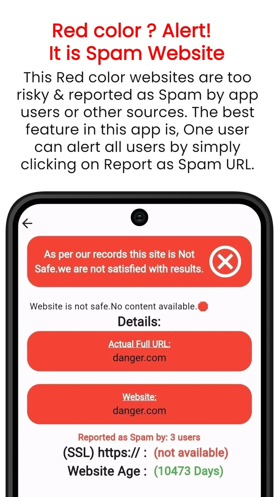 verify URL: Safe Link Checker | Indus Appstore | Screenshot