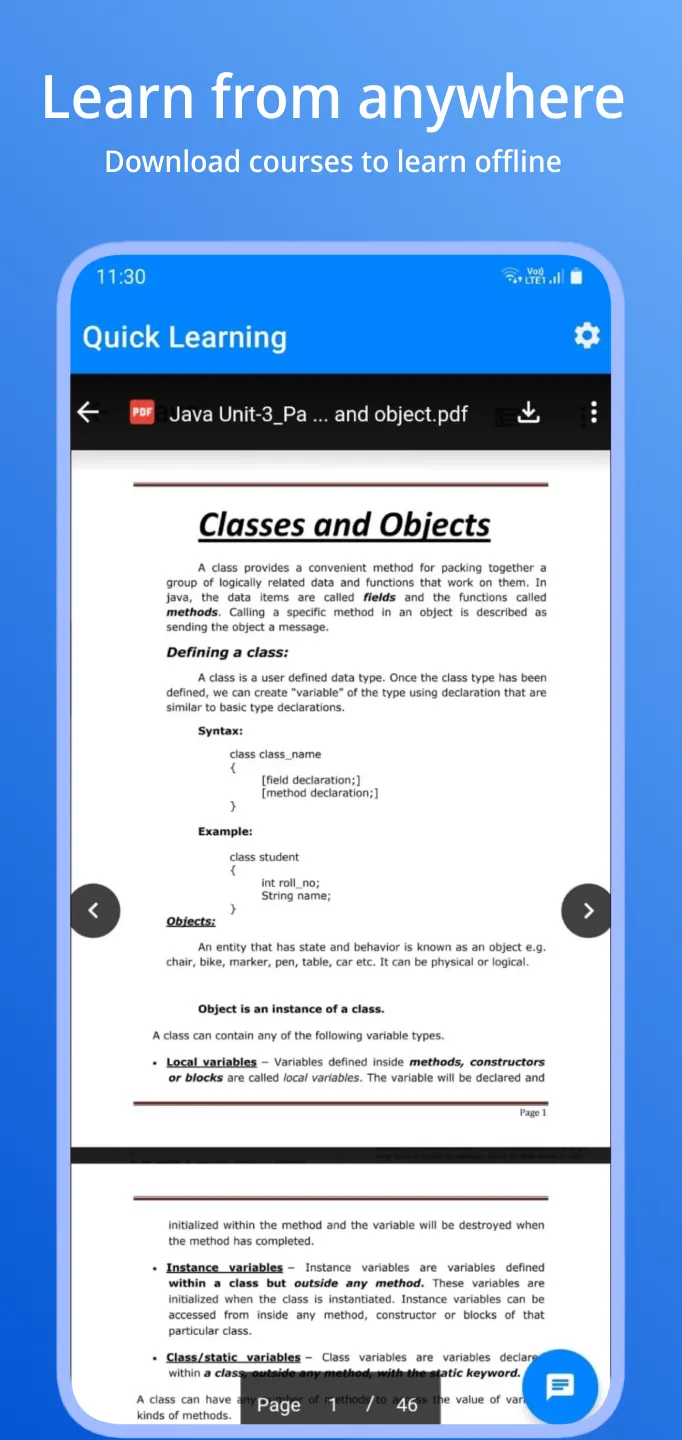 Quick Learning | Indus Appstore | Screenshot