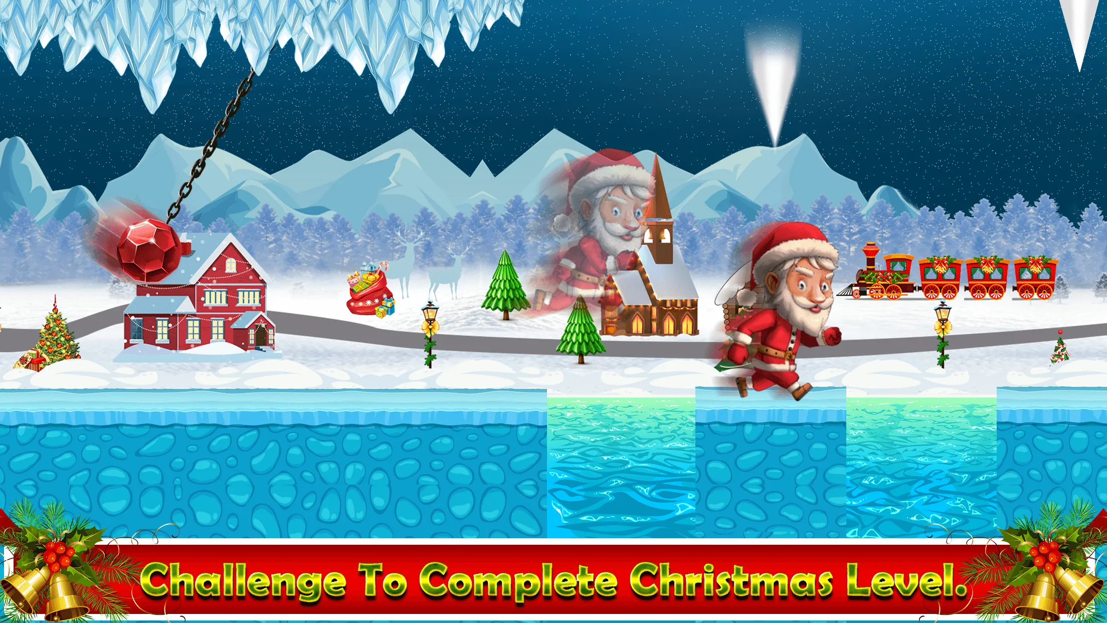 Christmas Game Santa Claus Run | Indus Appstore | Screenshot