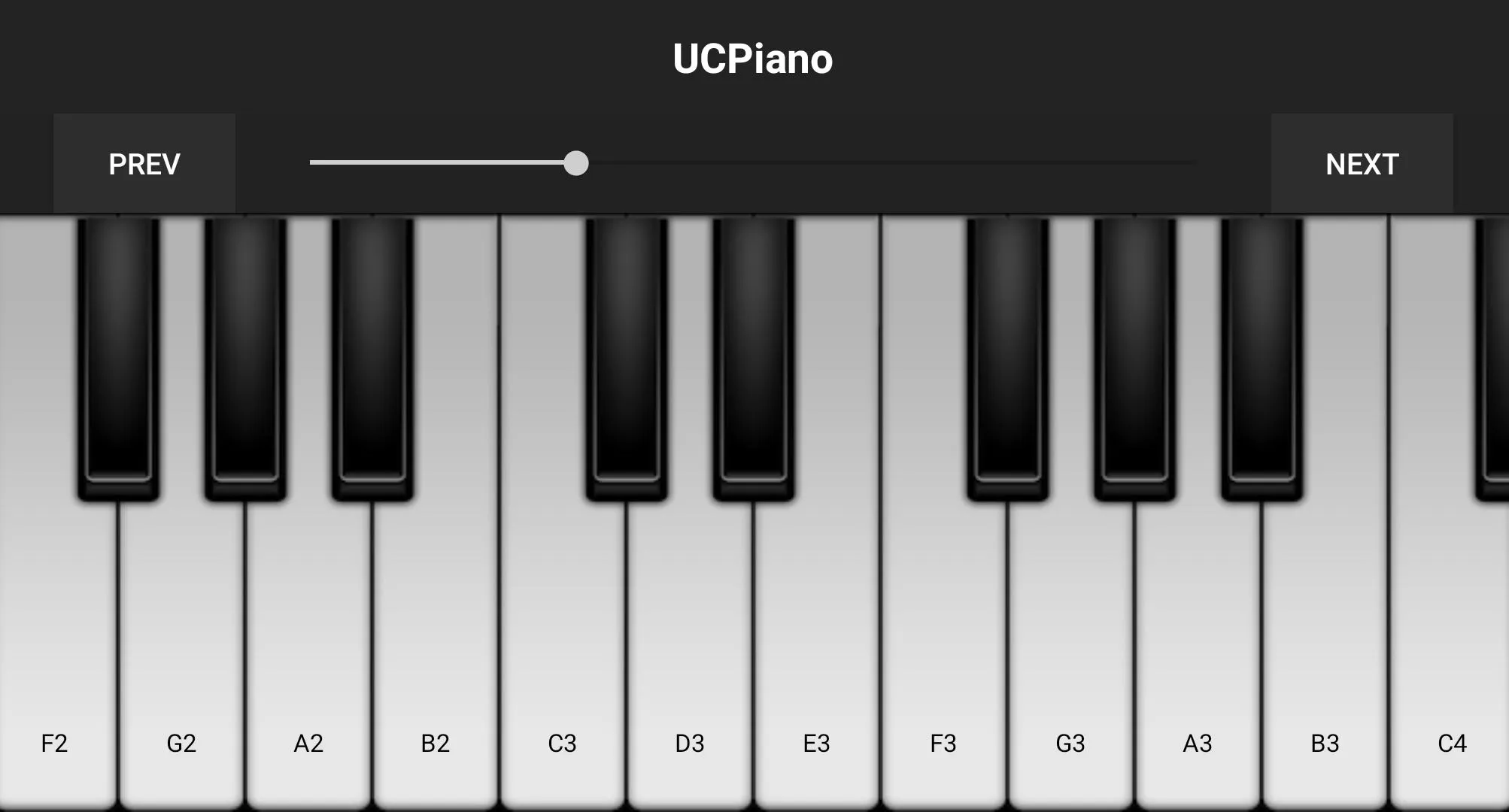 UcPiano | Indus Appstore | Screenshot