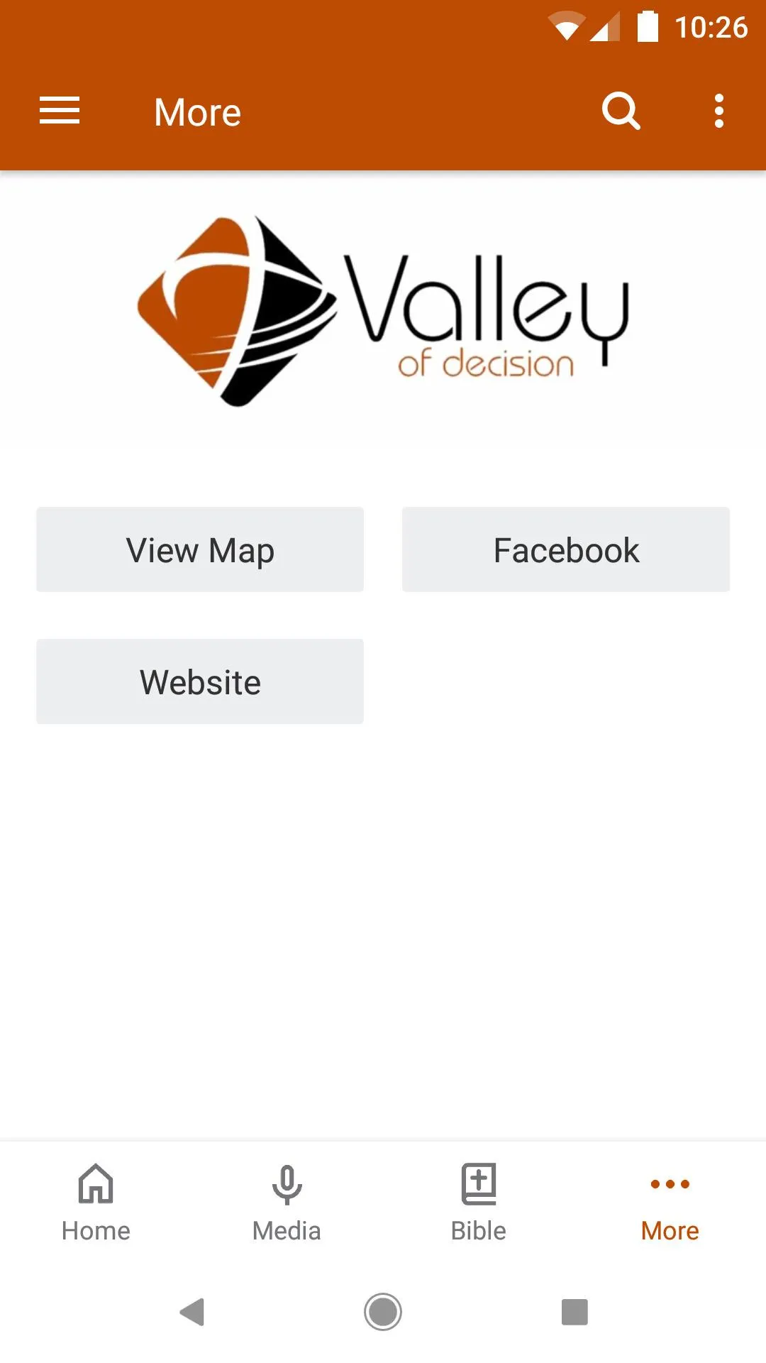 Valley of Decision Church | Indus Appstore | Screenshot