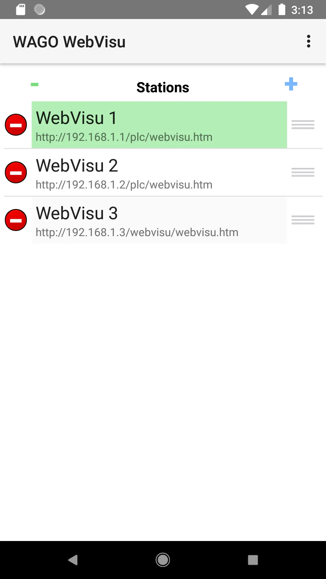 WAGO WebVisu | Indus Appstore | Screenshot