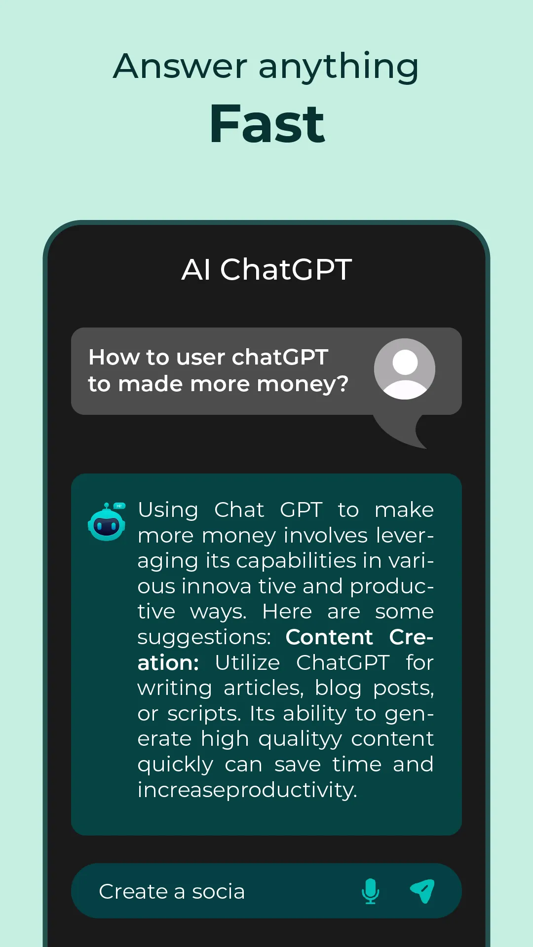 AI Chat: AI GPT 4o Assistant | Indus Appstore | Screenshot