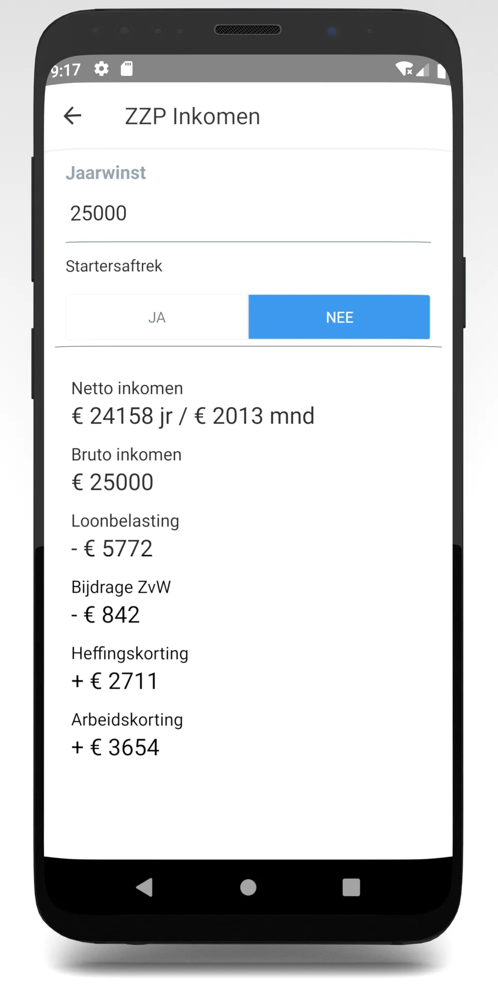 Netto Salaris 2025 NL | Indus Appstore | Screenshot