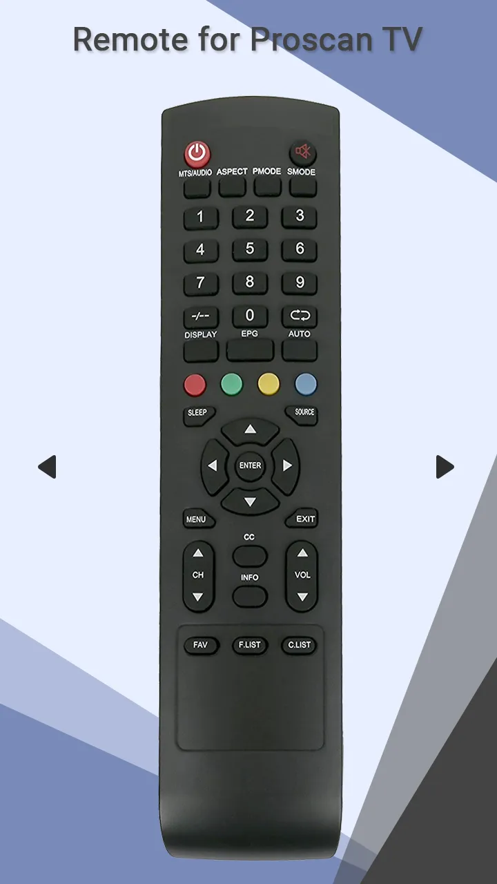 Remote for Proscan TV | Indus Appstore | Screenshot