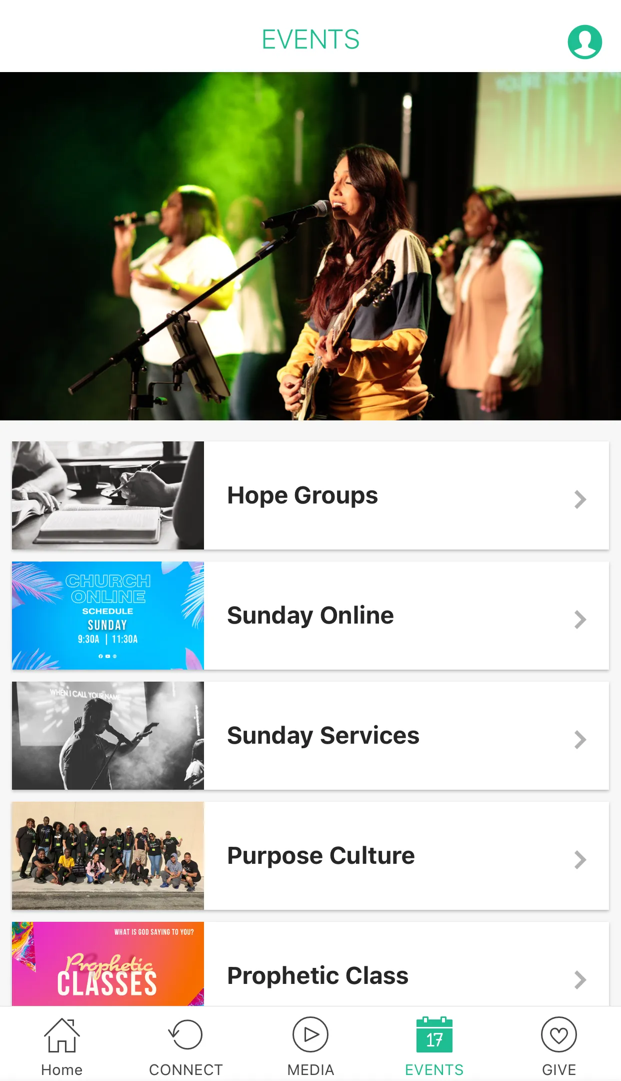 Hope United Church | Indus Appstore | Screenshot