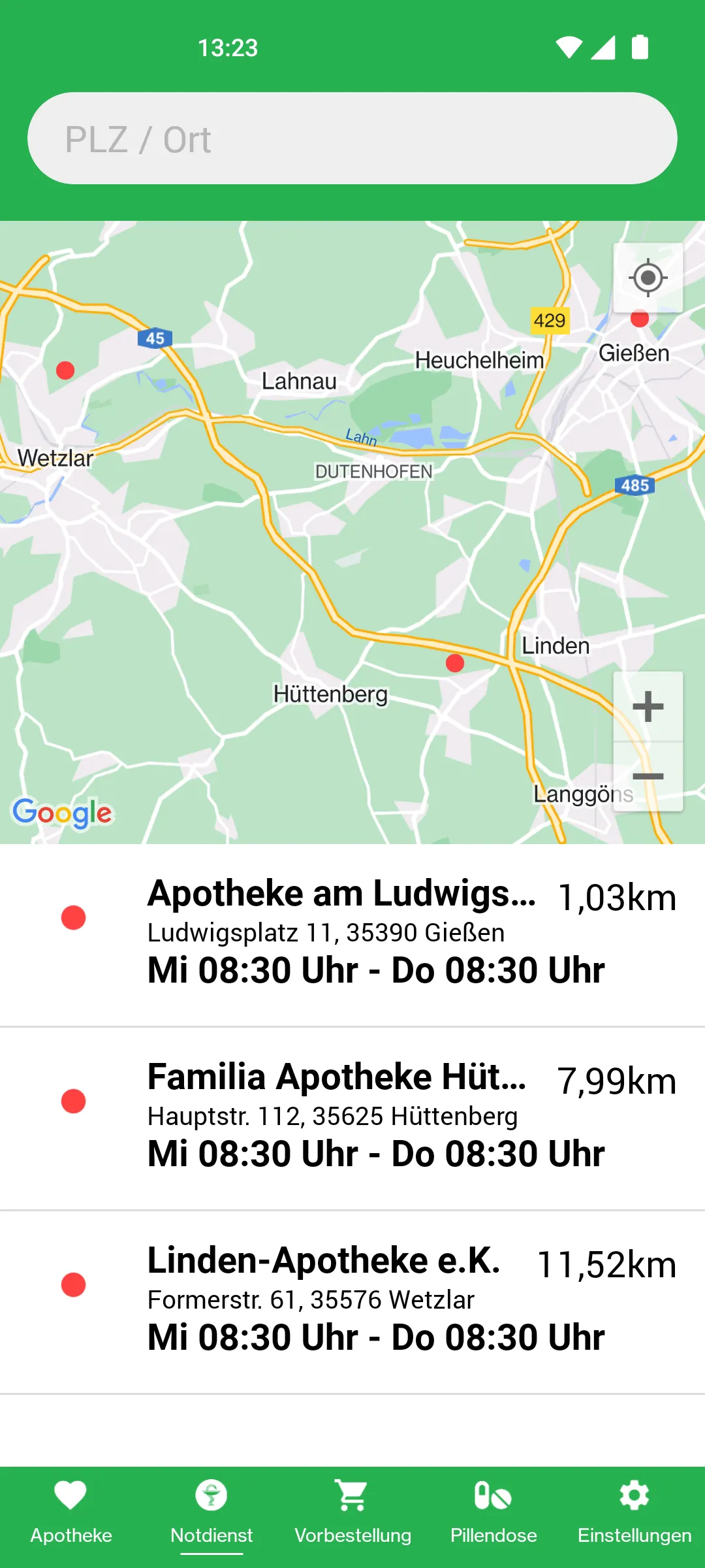 Markt-Apotheke Hünxe | Indus Appstore | Screenshot