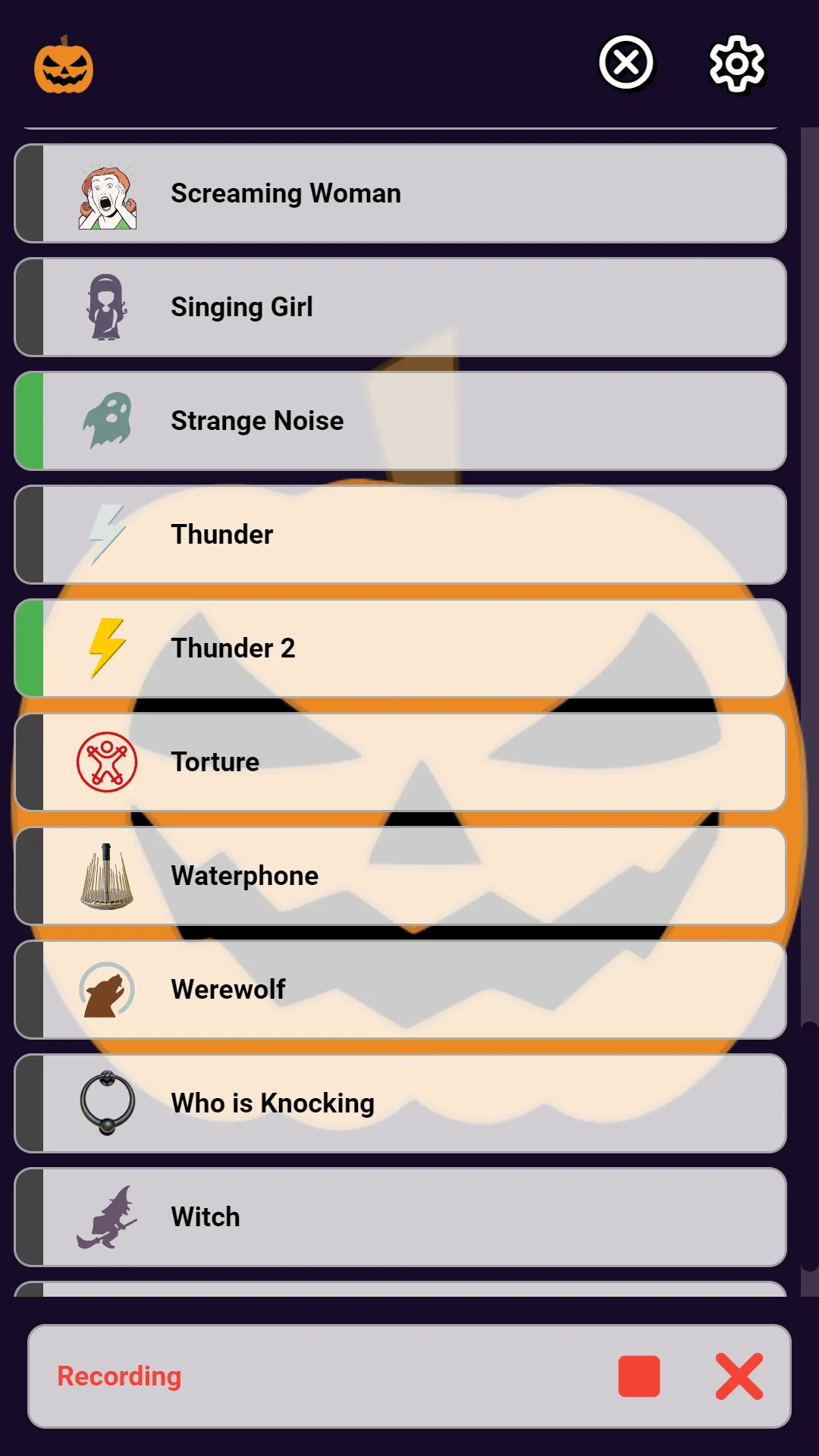 Halloween Soundboard | Indus Appstore | Screenshot