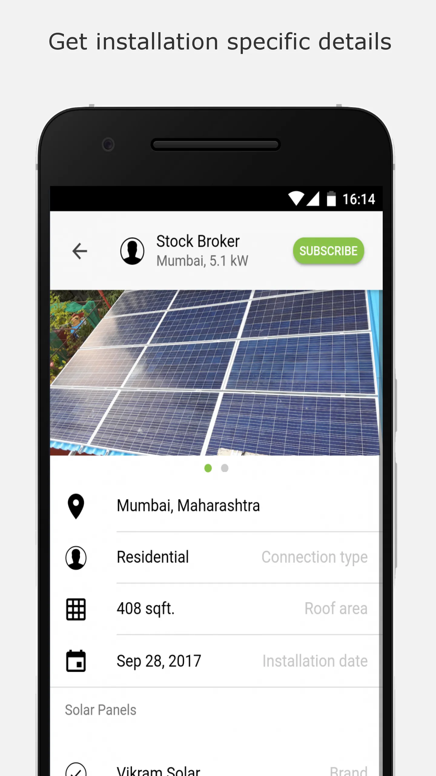 Oorjan - Solar Monitoring App | Indus Appstore | Screenshot