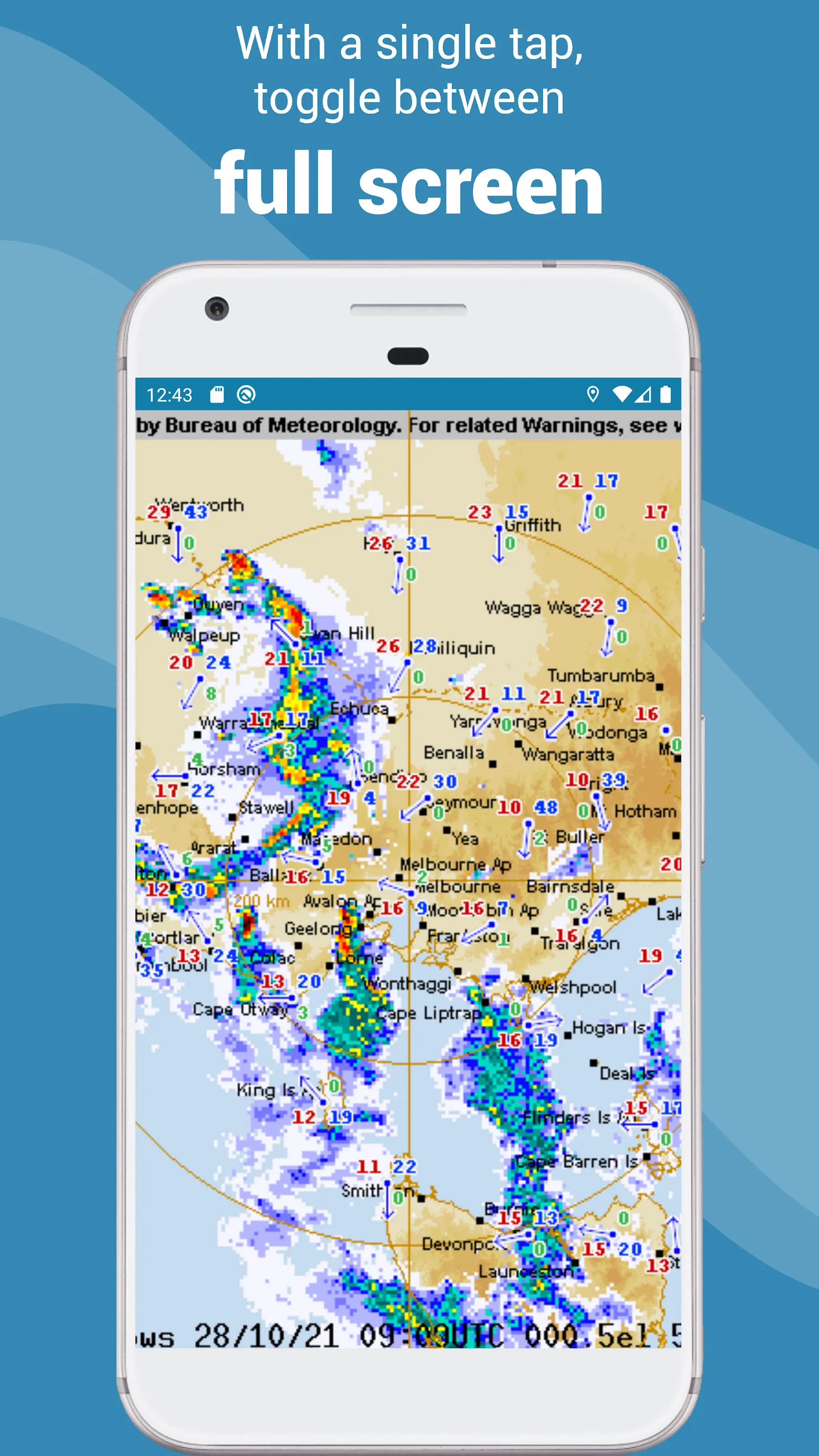 Rain Radar Australia - BOM | Indus Appstore | Screenshot