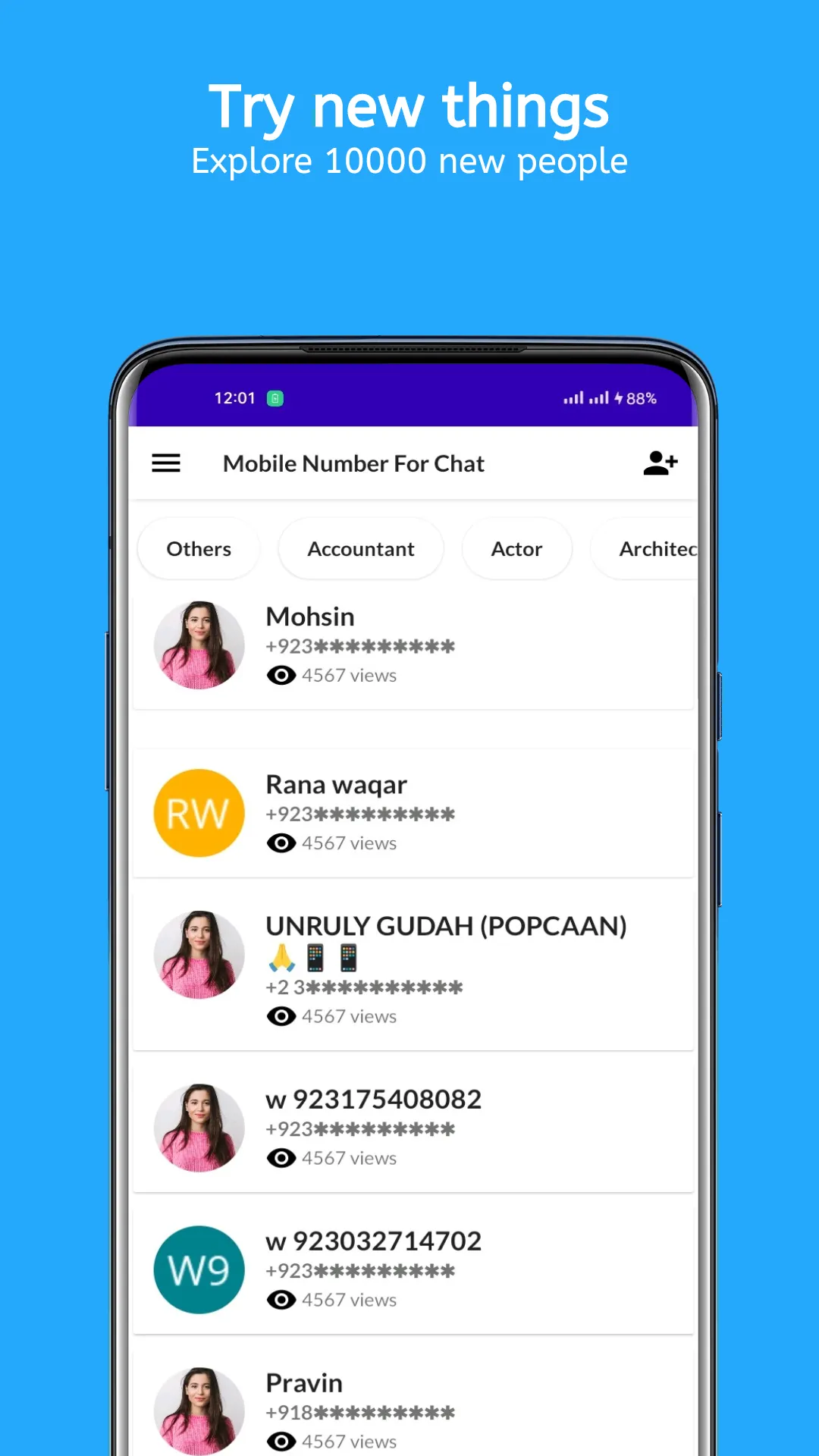 Girls Number For Chat | Indus Appstore | Screenshot