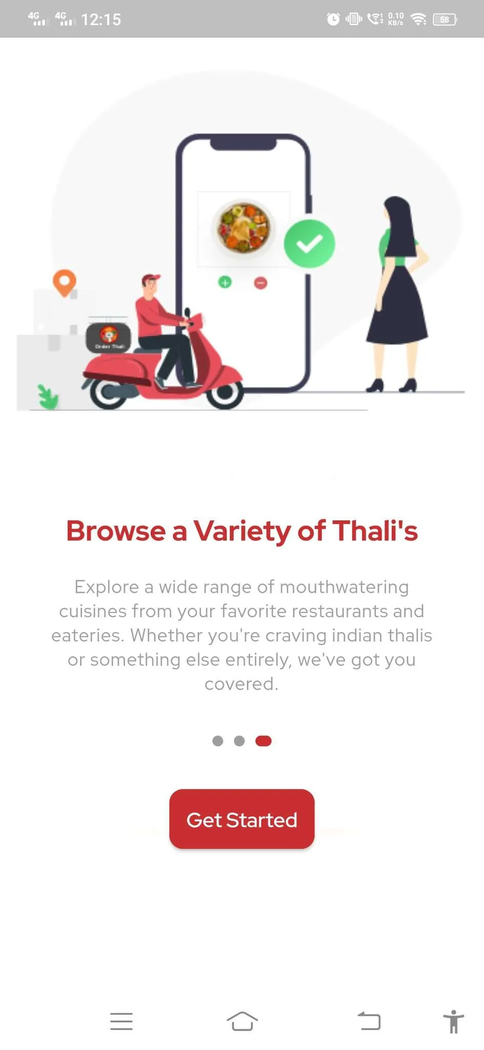 Order Thali | Indus Appstore | Screenshot