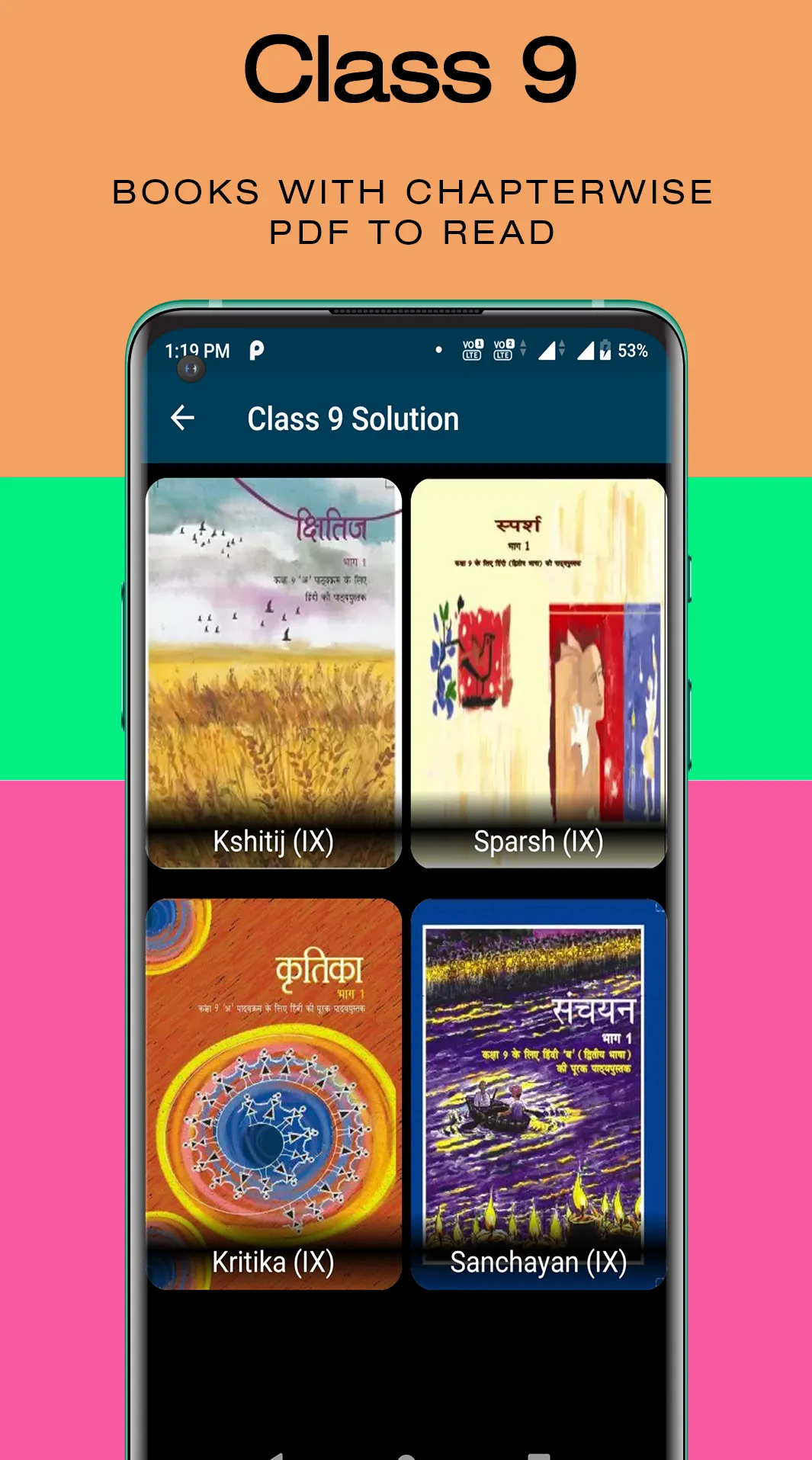 Class 9 Solution Offline Notes | Indus Appstore | Screenshot