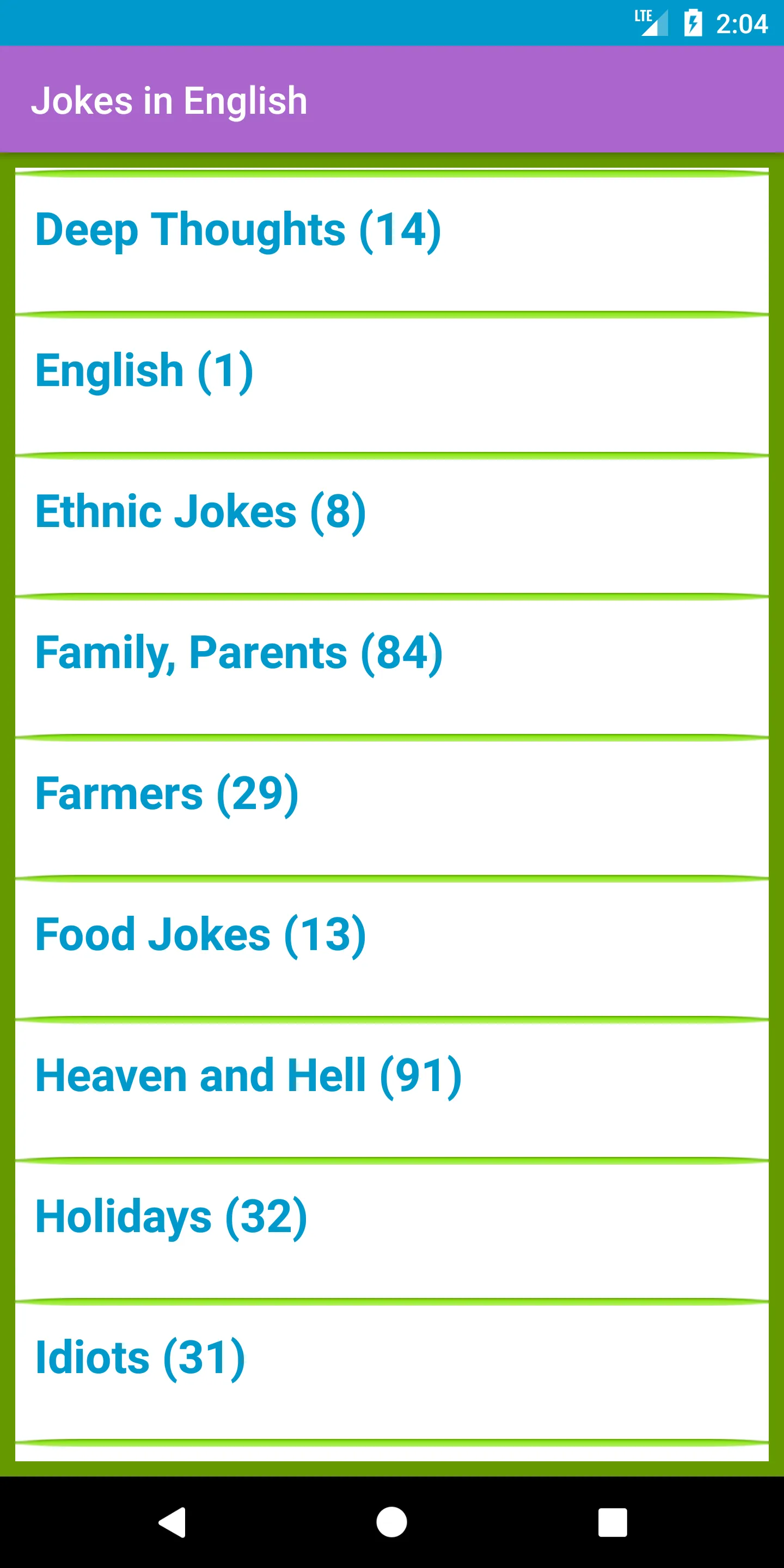 Jokes in English 3000+ | Indus Appstore | Screenshot