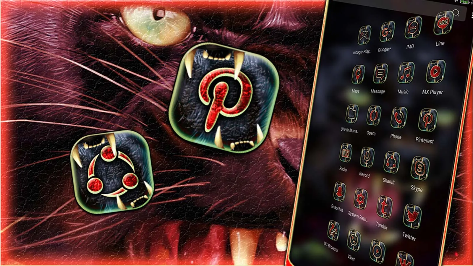 Angry Black Panther Theme | Indus Appstore | Screenshot