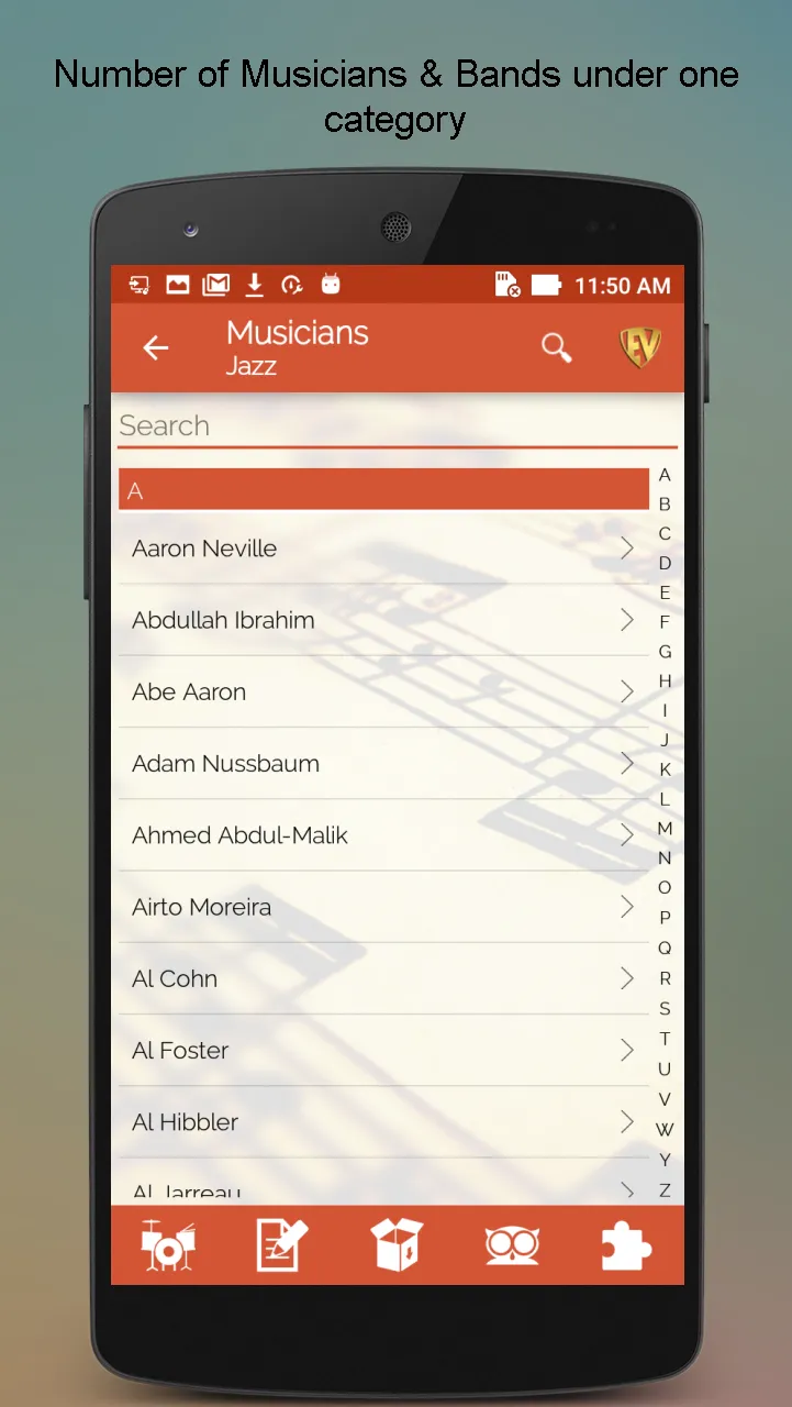 Musicians & Musical Instrument | Indus Appstore | Screenshot