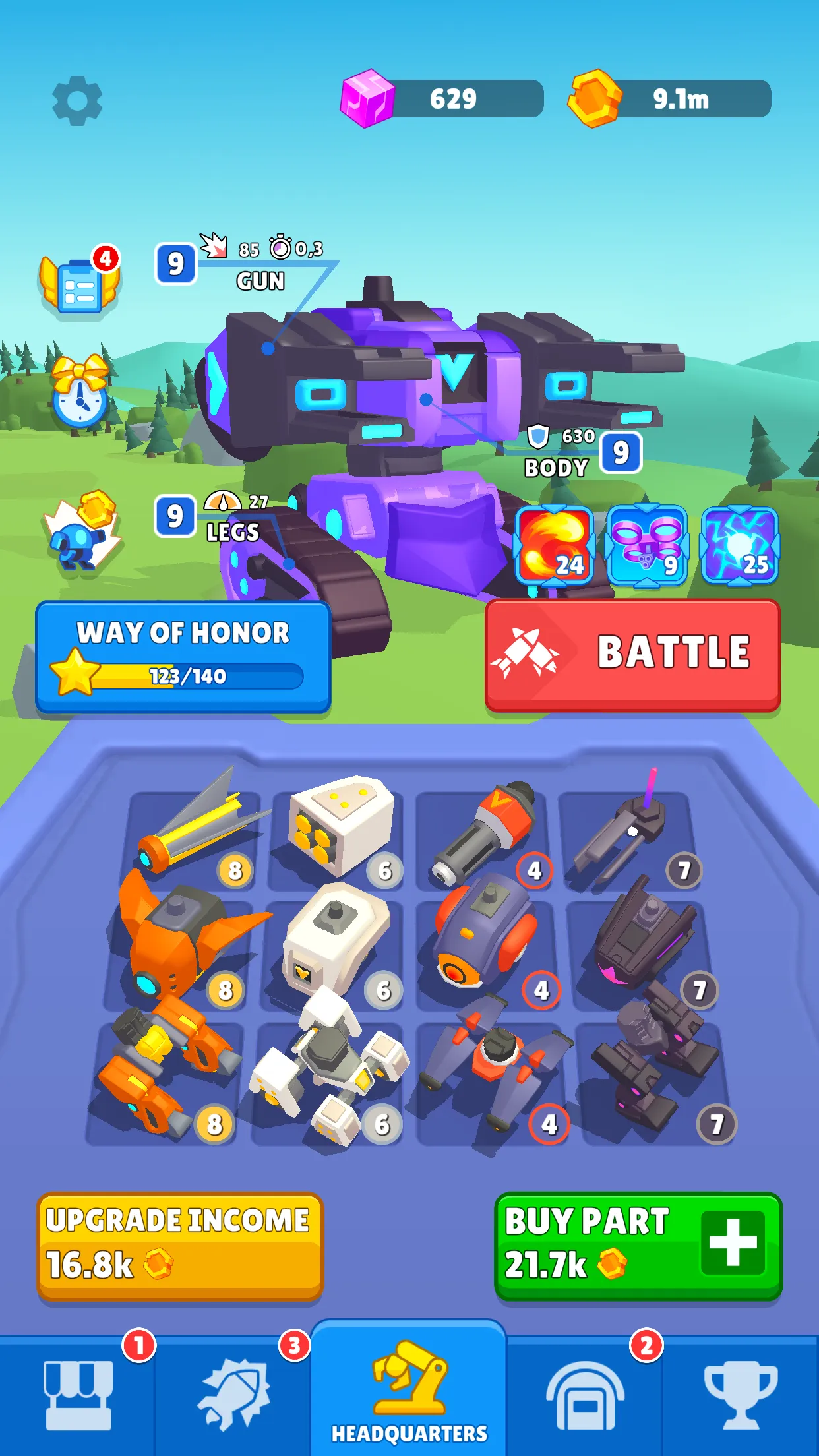 Armored Robots: Mech Wars PvP | Indus Appstore | Screenshot