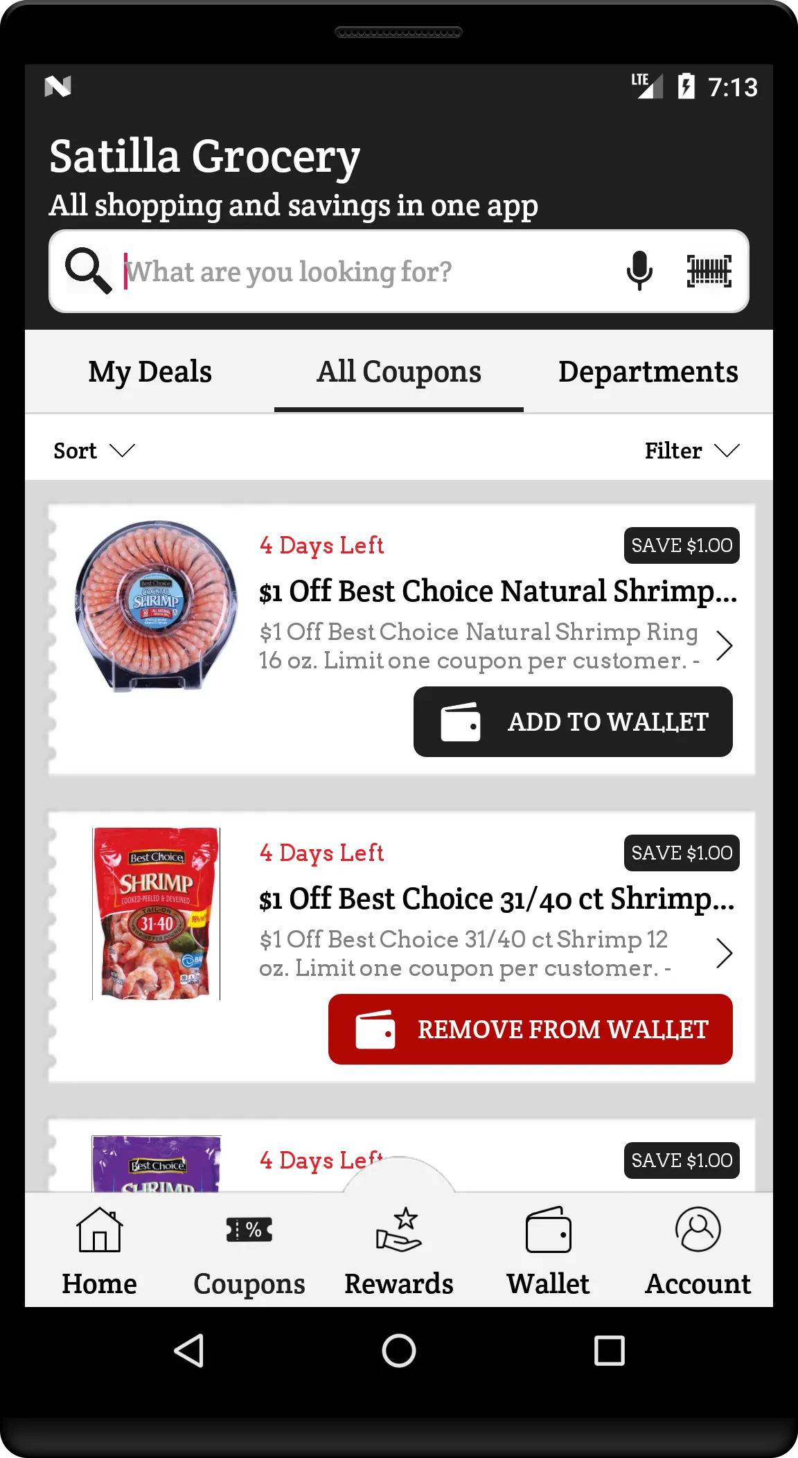 Satilla Grocery | Indus Appstore | Screenshot