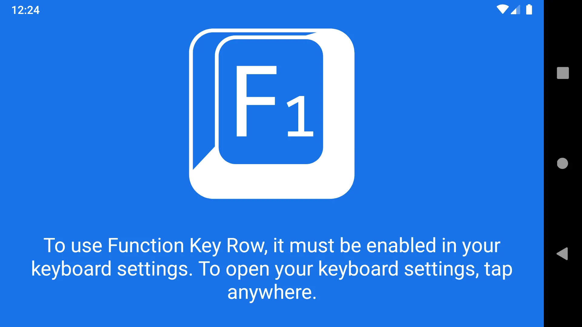 Function Key Row | Indus Appstore | Screenshot