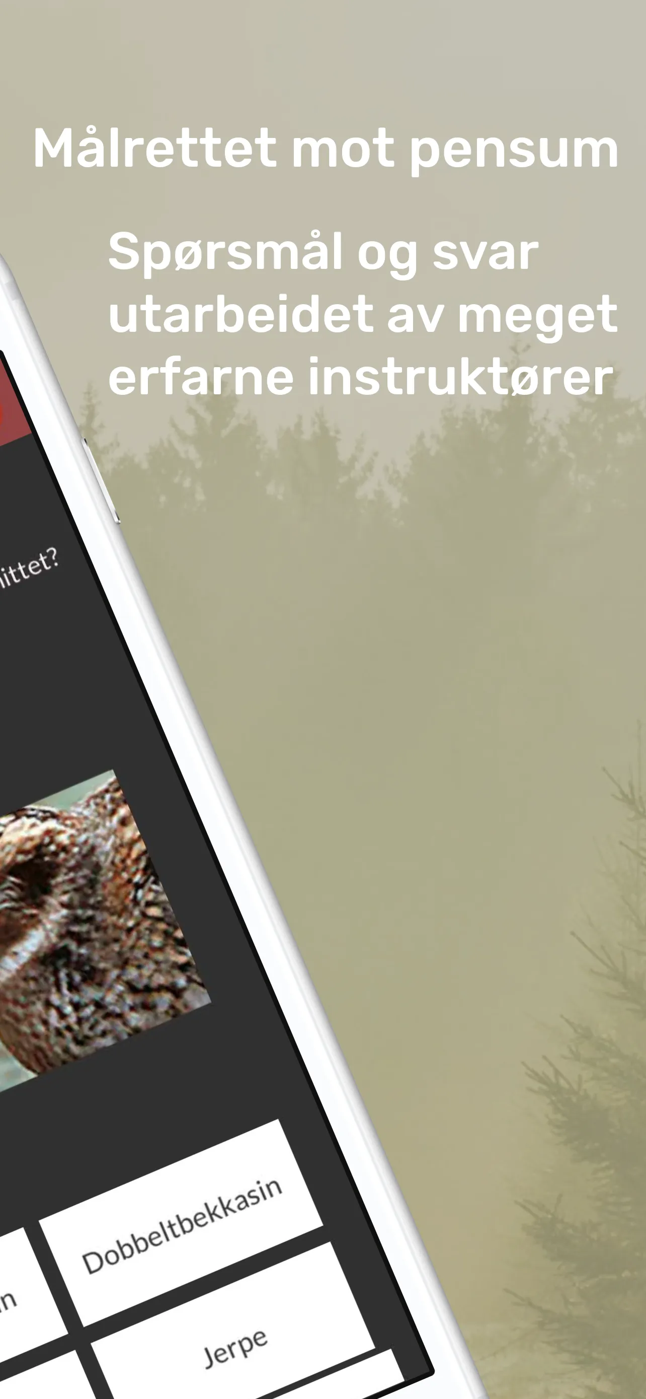 Jegerprøvetentamen (JaktQuiz) | Indus Appstore | Screenshot