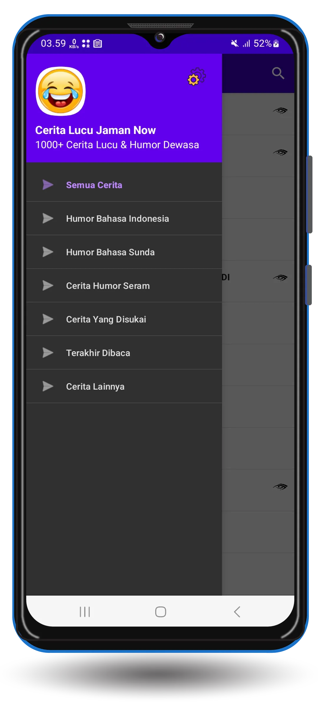 1000+ Cerita Lucu Jaman Now | Indus Appstore | Screenshot