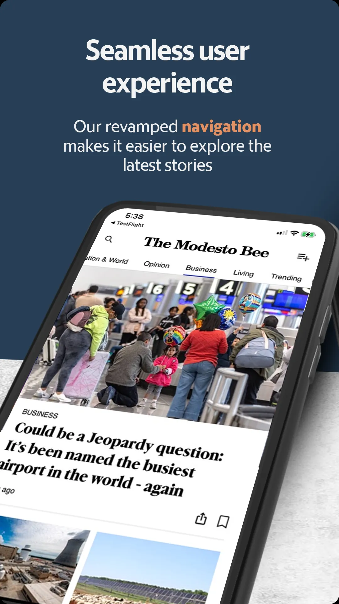 The Modesto Bee & ModBee.com | Indus Appstore | Screenshot