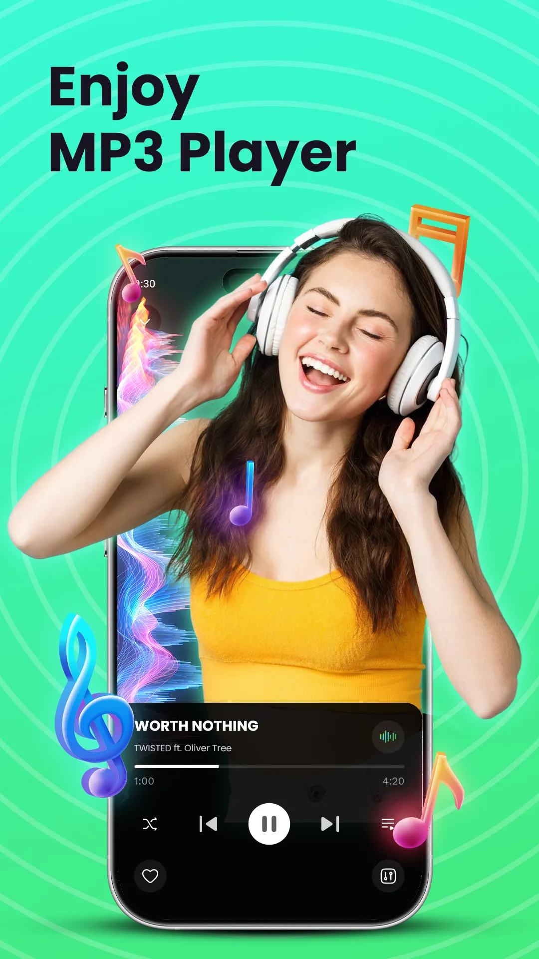 Offline Music Player - MP3 App | Indus Appstore | Screenshot
