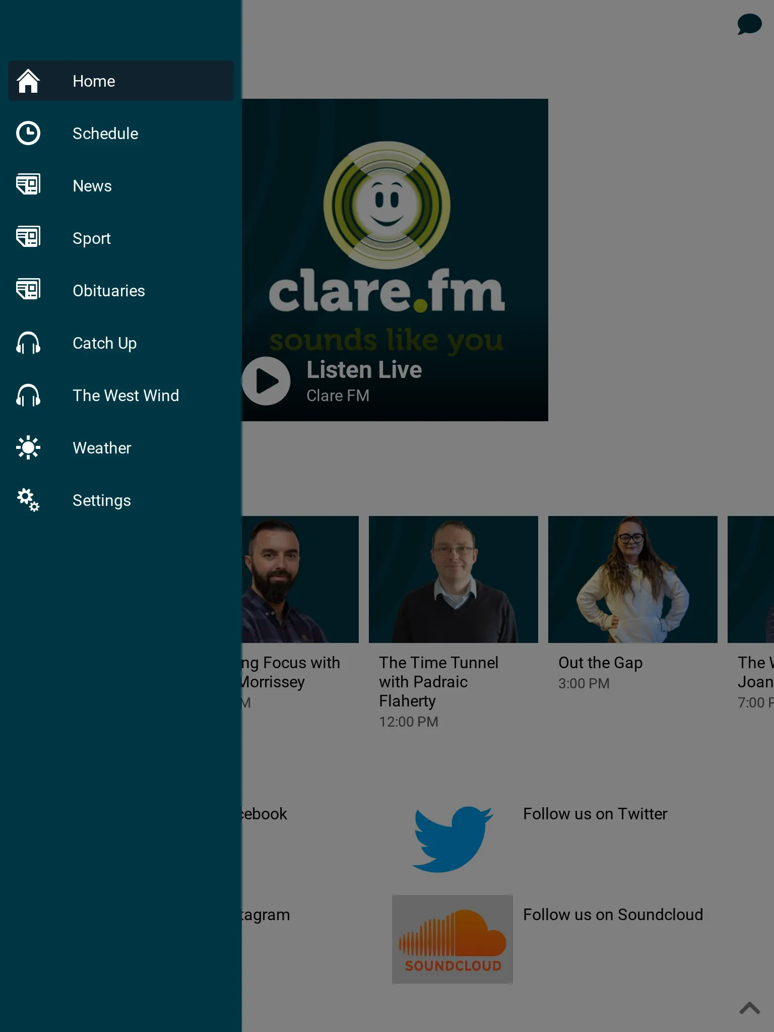 Clare FM | Indus Appstore | Screenshot